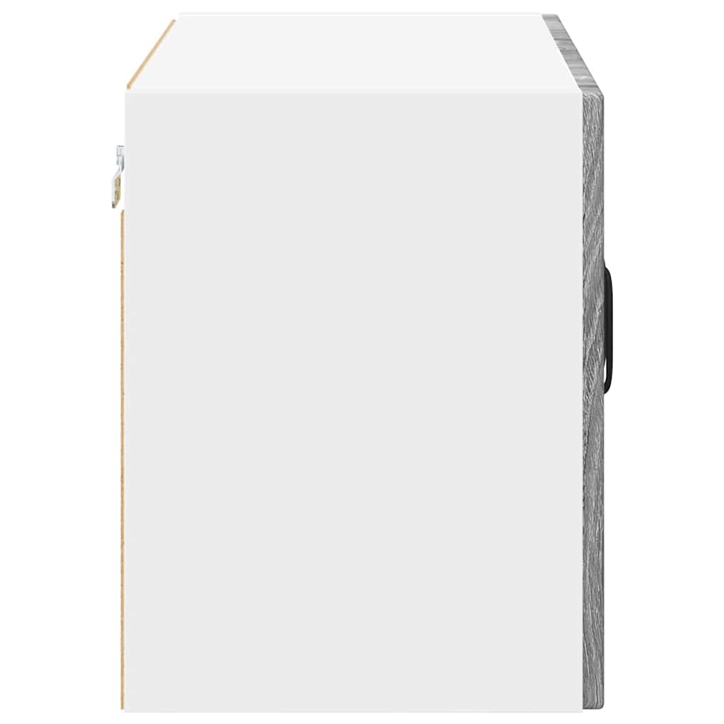 Dulap suspendat de bucatarie cu raft Gri Sonoma 60 x 31 x 40 cm — imaginea 8