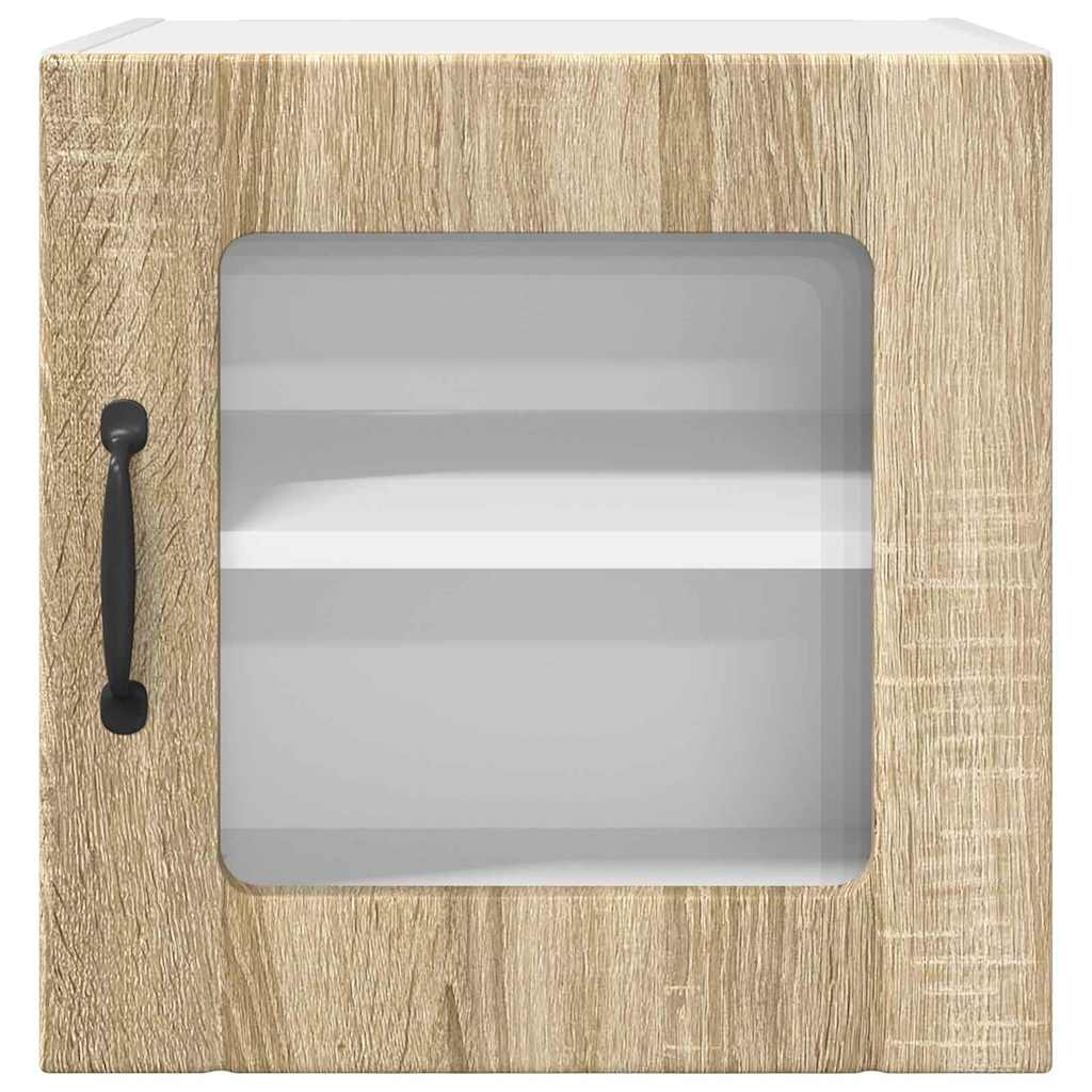 Dulap suspendat de bucatarie Stejar Sonoma 40 x 31 x 40 cm — imaginea 7