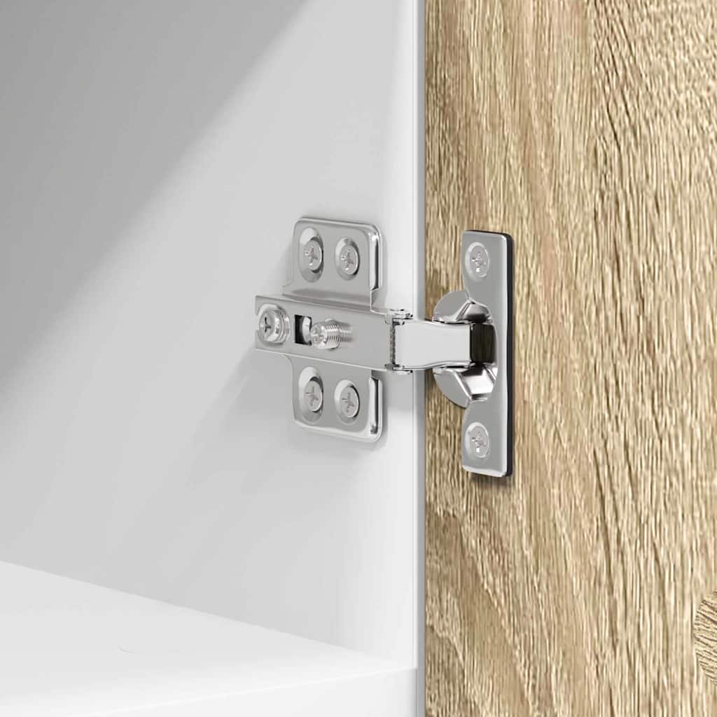 Dulap suspendat Riga 2 pcs Stejar Sonoma si Alb 30 x 31 x 40 cm — imaginea 10
