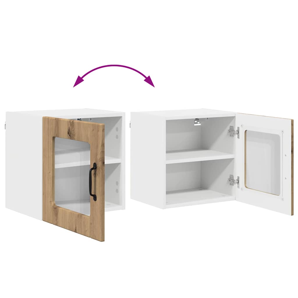 Dulap suspendat de bucatarie Stejar Artizanal 40 x 31 x 40 cm — imaginea 12