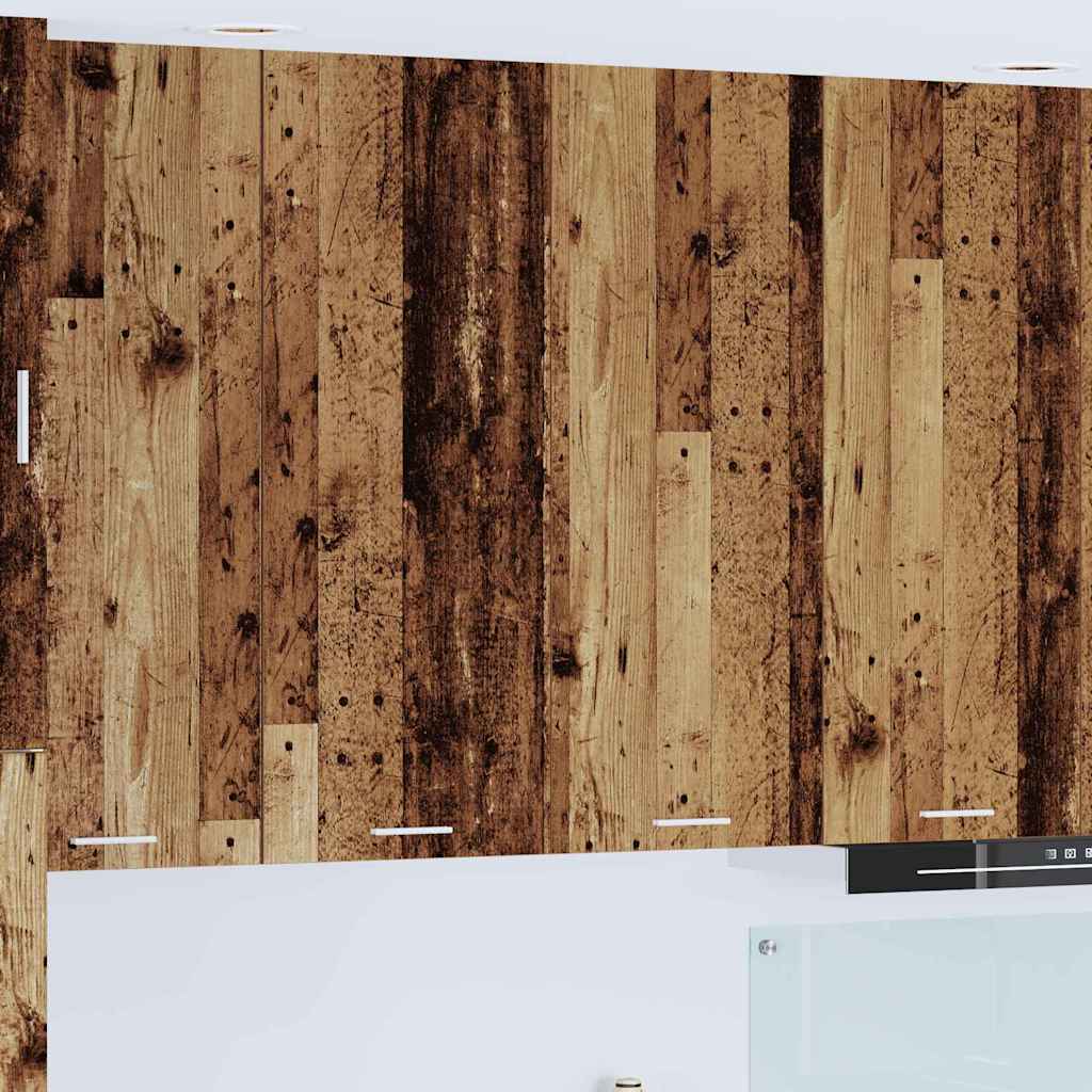 Dulap suspendat Riga Lemn Vechi 80 x 31 x 100 cm Lemn compozit — imaginea 2