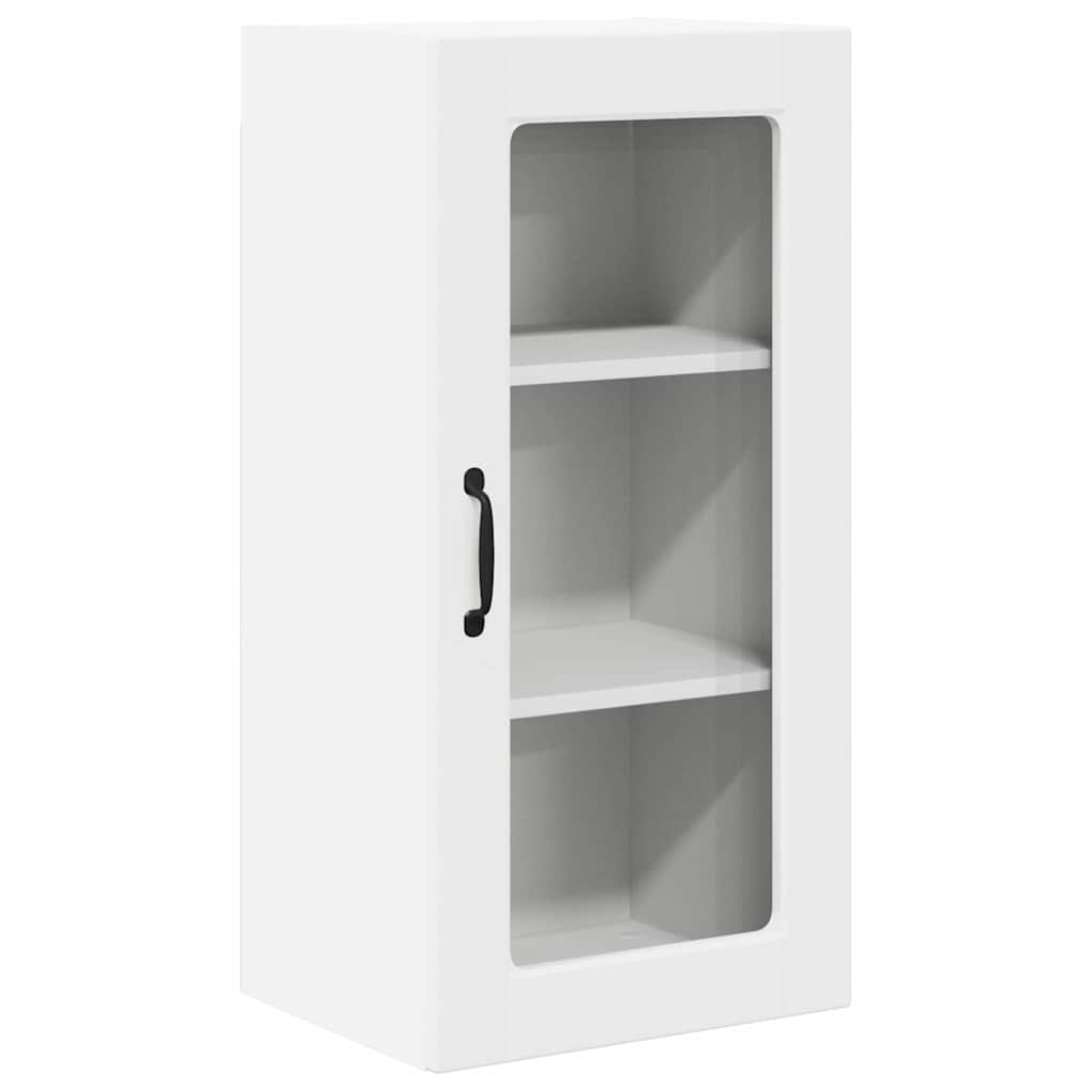 Dulap suspendat de bucatarie Alb 40 x 31 x 80 cm Lemn compozit