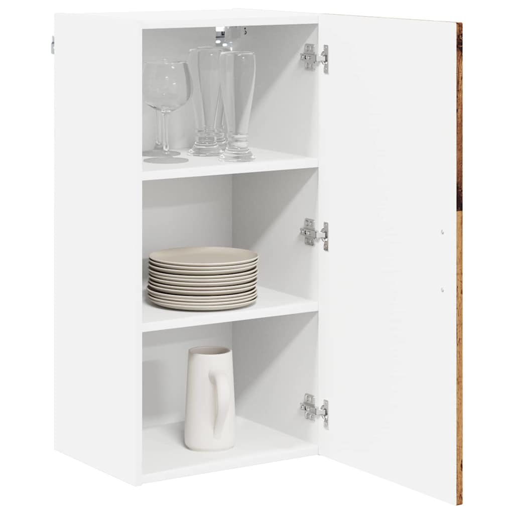 Dulap suspendat de bucatarie cu raft Lemn Vechi 40 x 31 x 80 cm — imaginea 4
