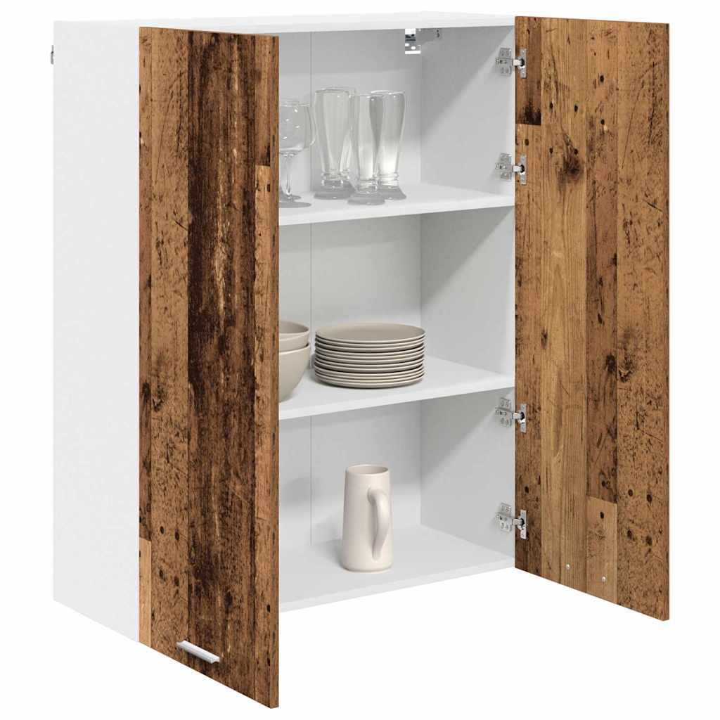 Dulap suspendat Riga Lemn Vechi 80 x 31 x 100 cm Lemn compozit — imaginea 4