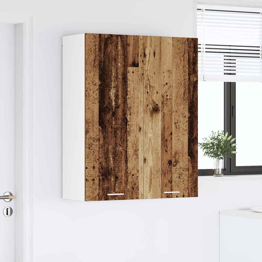 Dulap suspendat Riga Lemn Vechi 80 x 31 x 100 cm Lemn compozit — imaginea 5