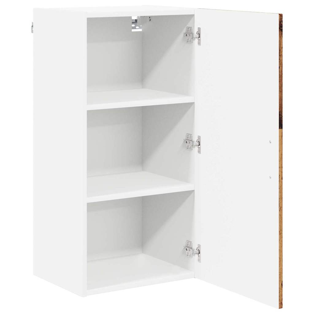 Dulap suspendat de bucatarie cu raft Lemn Vechi 40 x 31 x 80 cm — imaginea 6