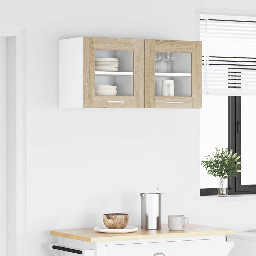Dulap suspendat cu raft Riga Stejar Sonoma 40 x 31 x 40 cm — imaginea 5