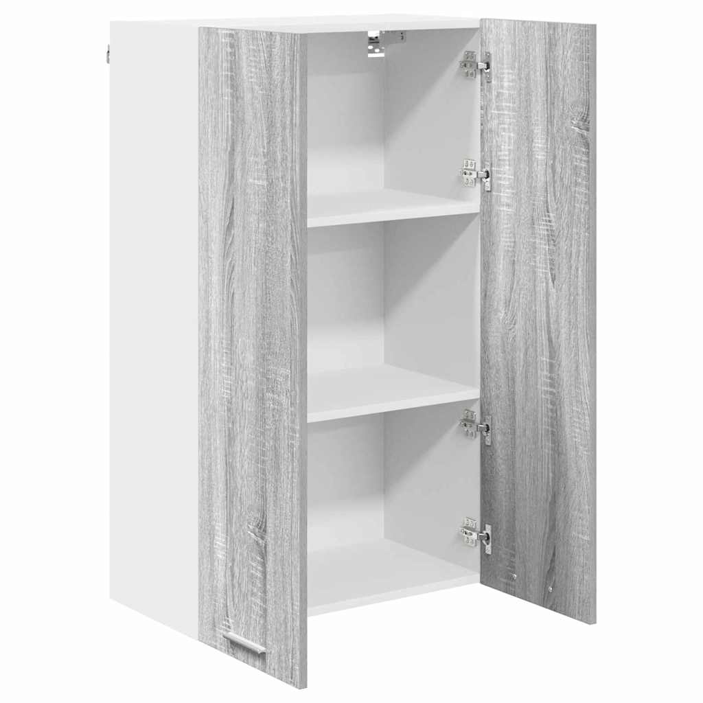 Dulap suspendat Riga Gri Sonoma 60 x 31 x 100 cm Lemn compozit — imaginea 6