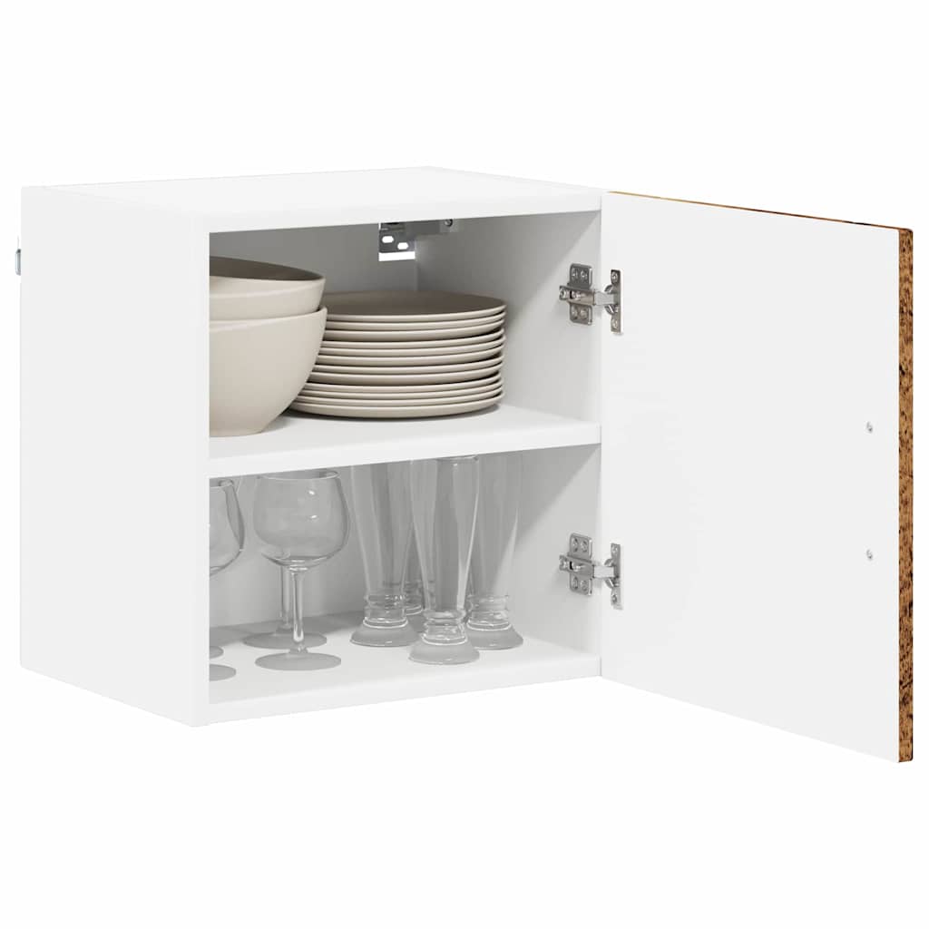 Dulap suspendat de bucatarie 2 pcs Lemn Vechi 40 x 31 x 40 cm — imaginea 4