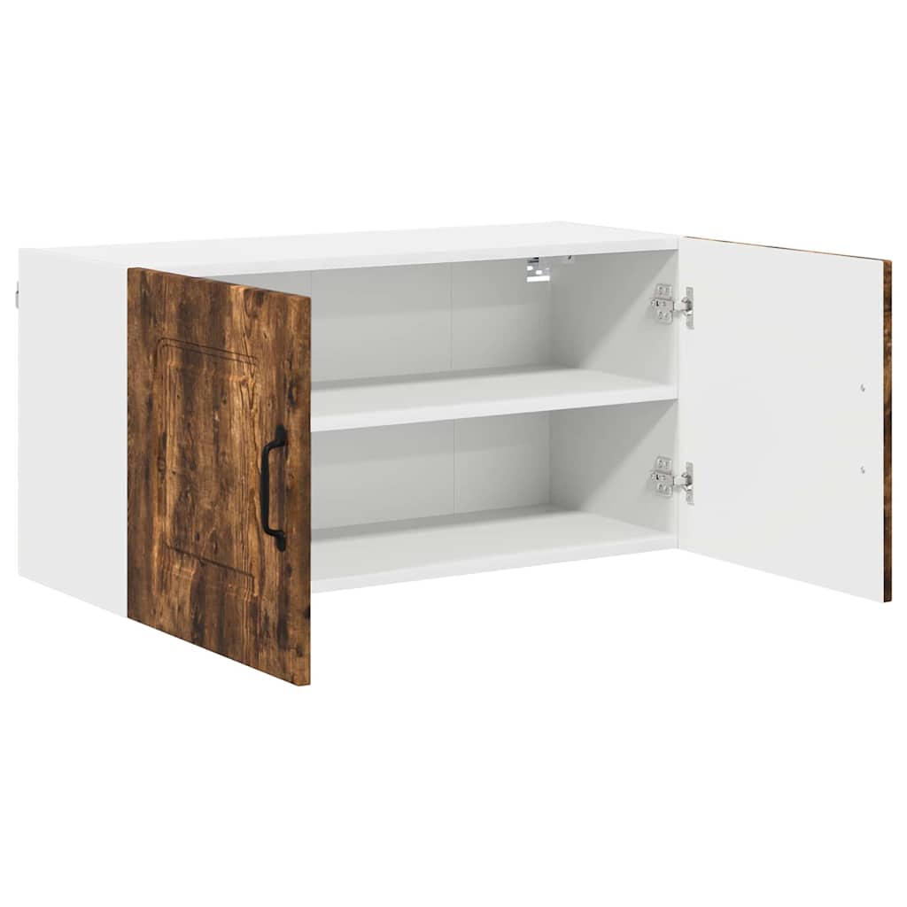 Dulap suspendat de bucatarie Stejar fumuriu 80 x 31 x 40 cm — imaginea 6
