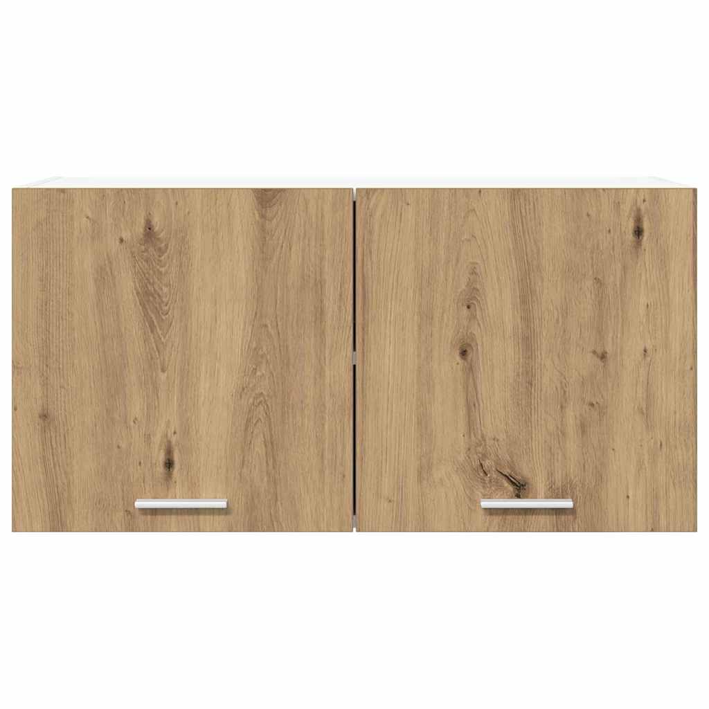 Dulap suspendat cu raft Riga Stejar Artizanal 80 x 31 x 40 cm — imaginea 7