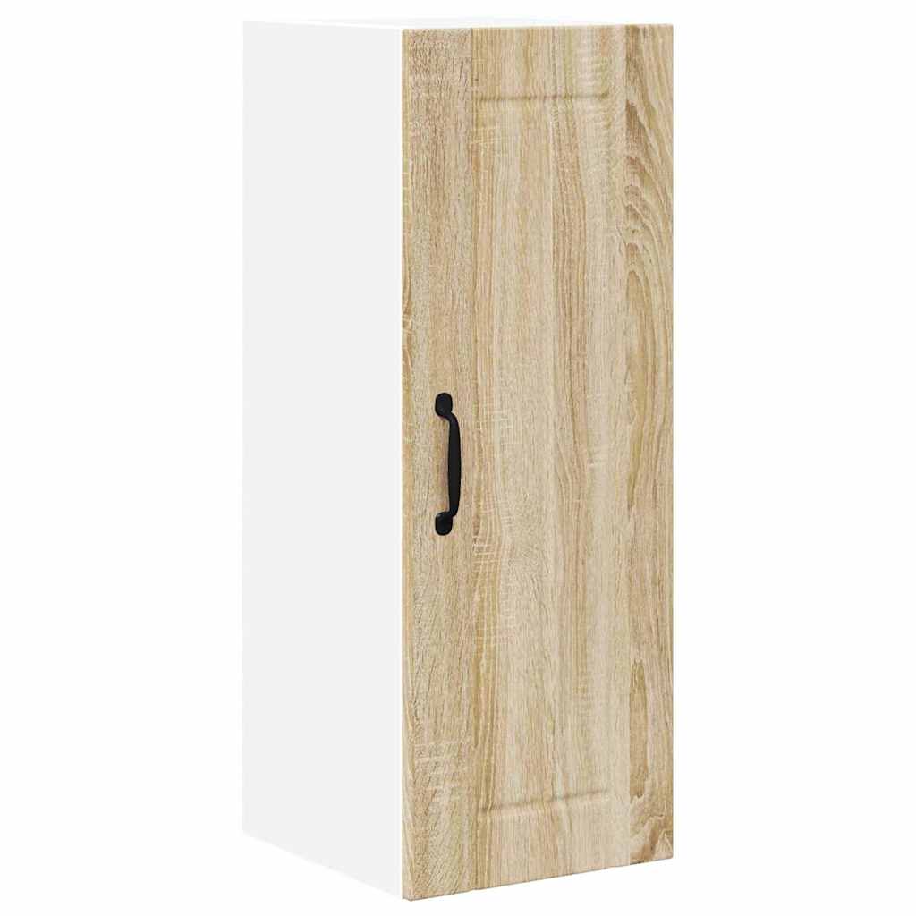 Dulap suspendat de bucatarie cu raft 2 pcs Stejar Sonoma — imaginea 6