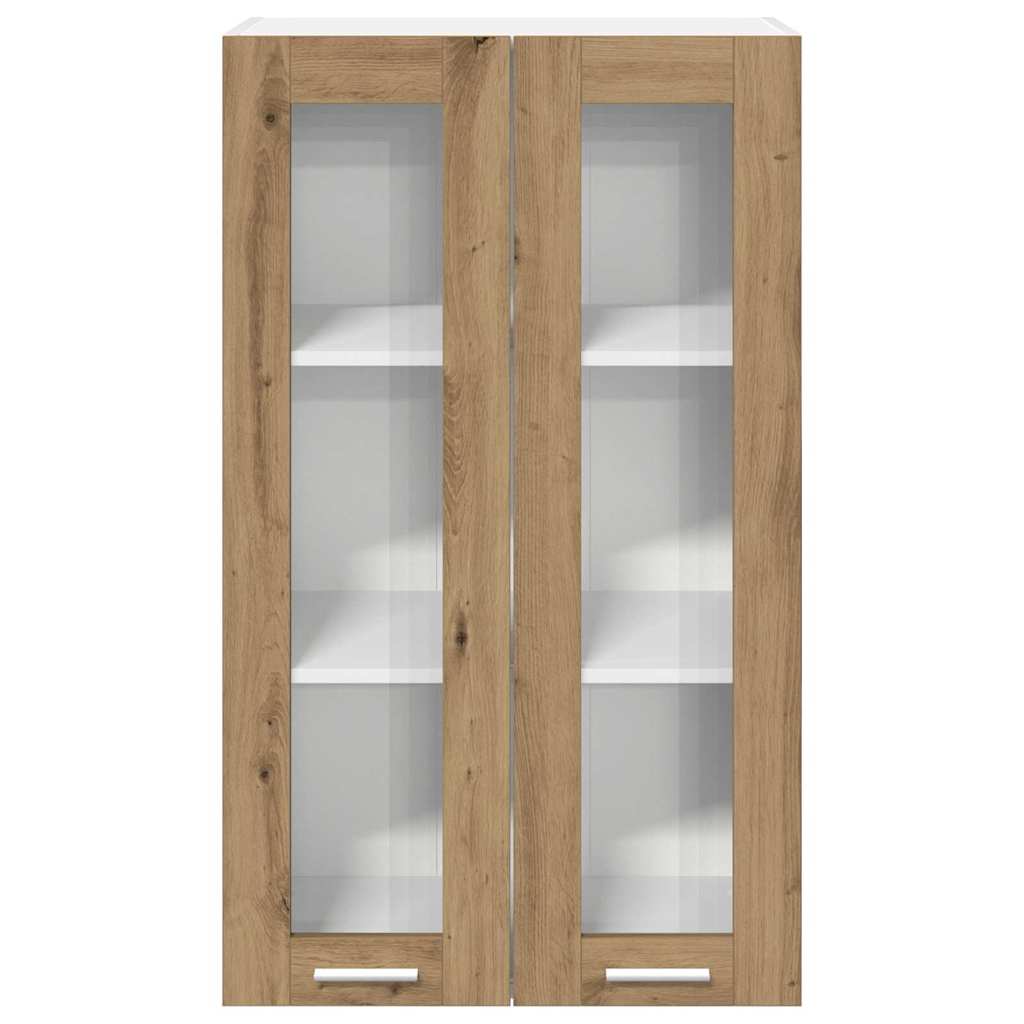 Dulap suspendat cu raft Riga Stejar Artizanal 60 x 31 x 100 cm — imaginea 7