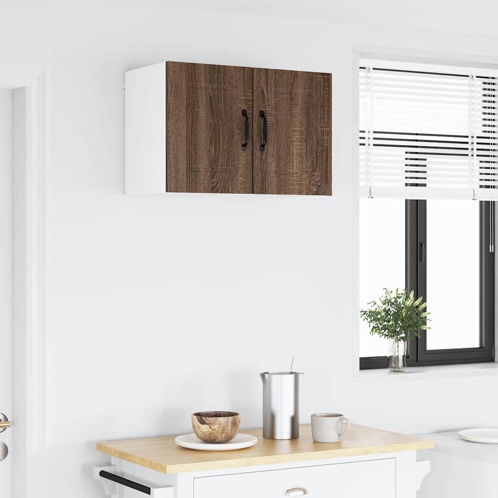 Dulap suspendat de bucatarie Stejar inchis 30 x 31 x 40 cm — imaginea 5