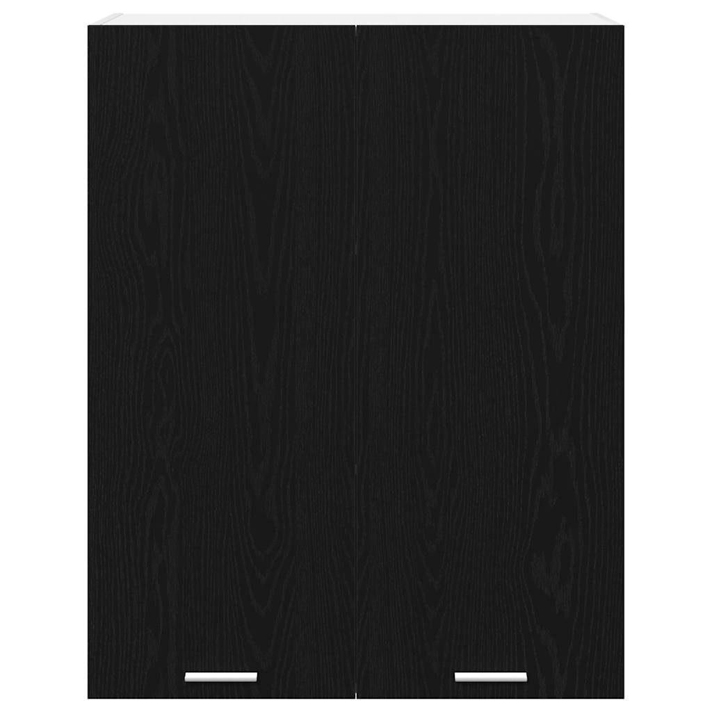 Dulap suspendat cu raft Riga Stejar Negru 80 x 31 x 100 cm — imaginea 7