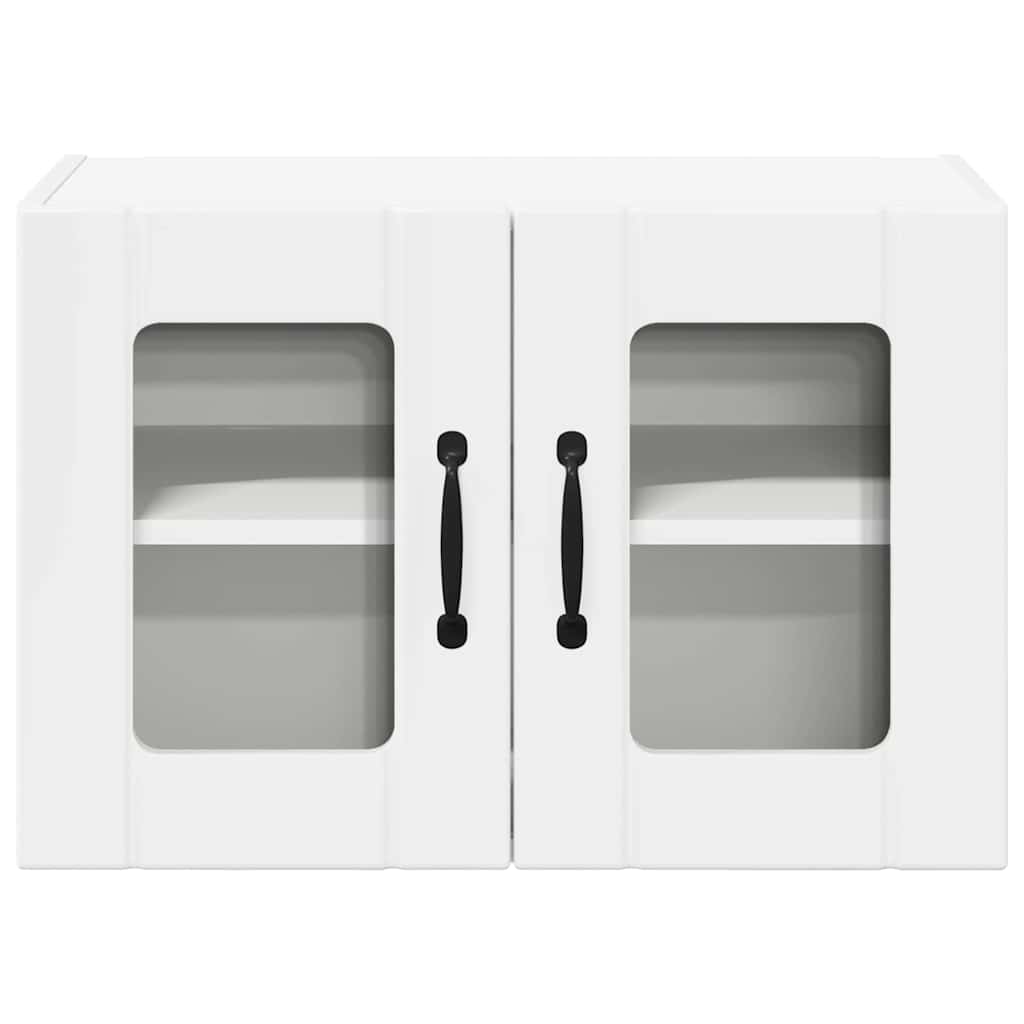 Dulap suspendat de bucatarie 2 pcs Alb lucios 60 x 31 x 40 cm — imaginea 8