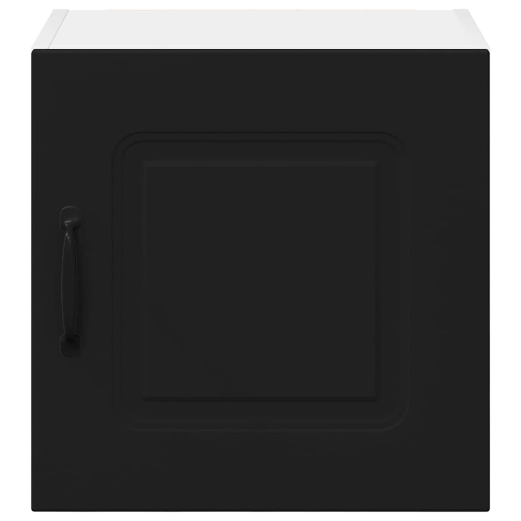 Dulap suspendat de bucatarie cu raft Negru 40 x 31 x 40 cm — imaginea 7