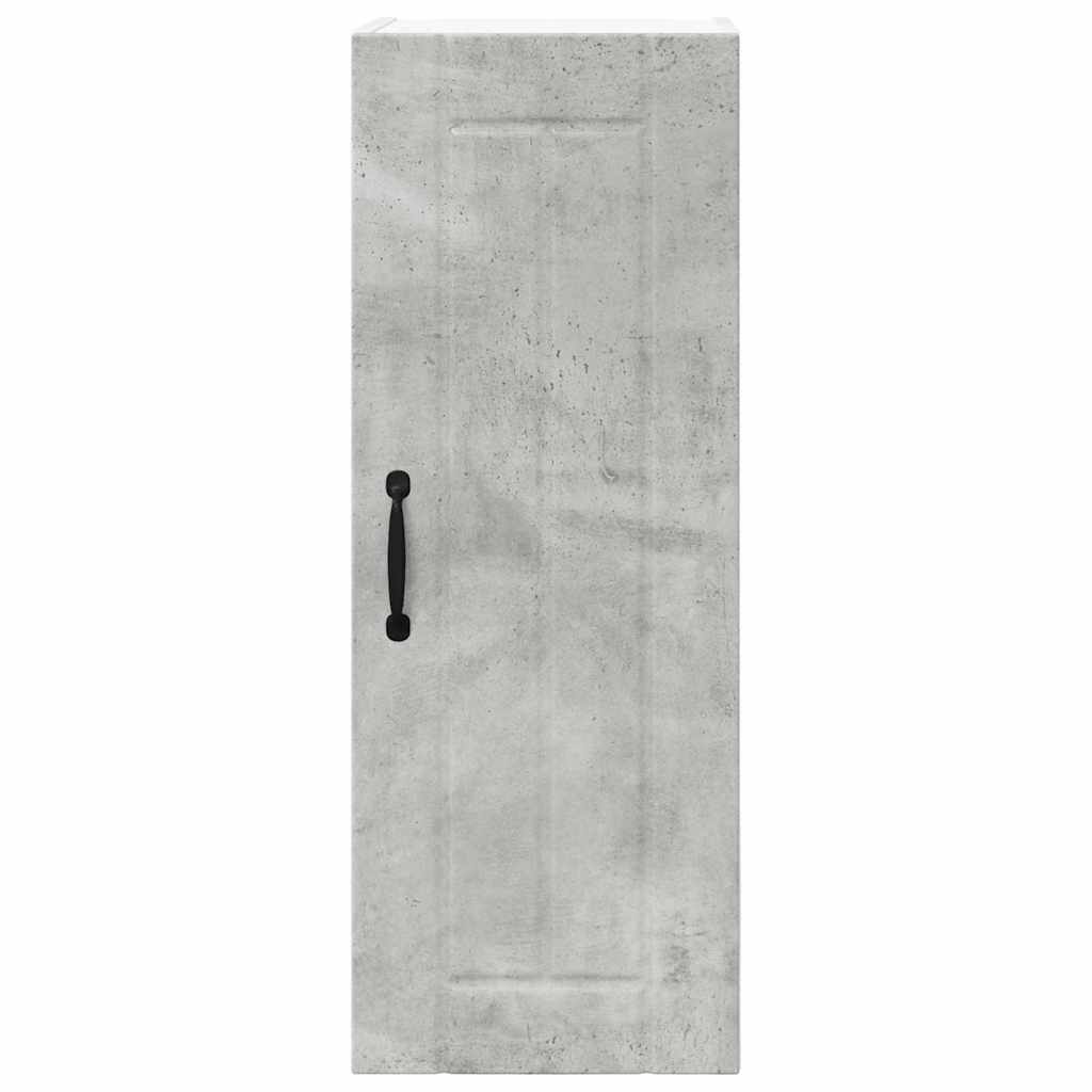 Dulap suspendat de bucatarie Gri din beton 30 x 31 x 80 cm — imaginea 7