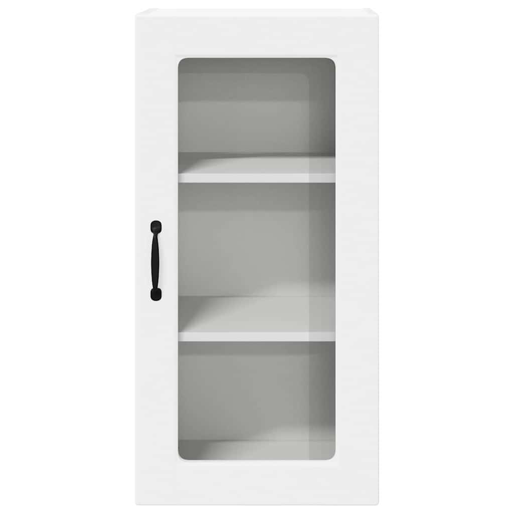 Dulap suspendat de bucatarie Alb 40 x 31 x 80 cm Lemn compozit — imaginea 7