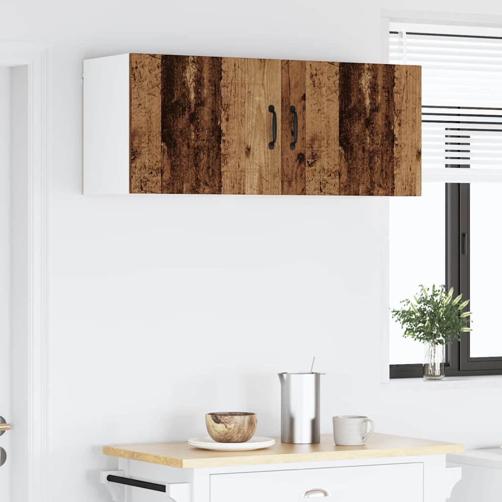 Dulap suspendat de bucatarie cu raft Lemn Vechi 50 x 31 x 40 cm — imaginea 6