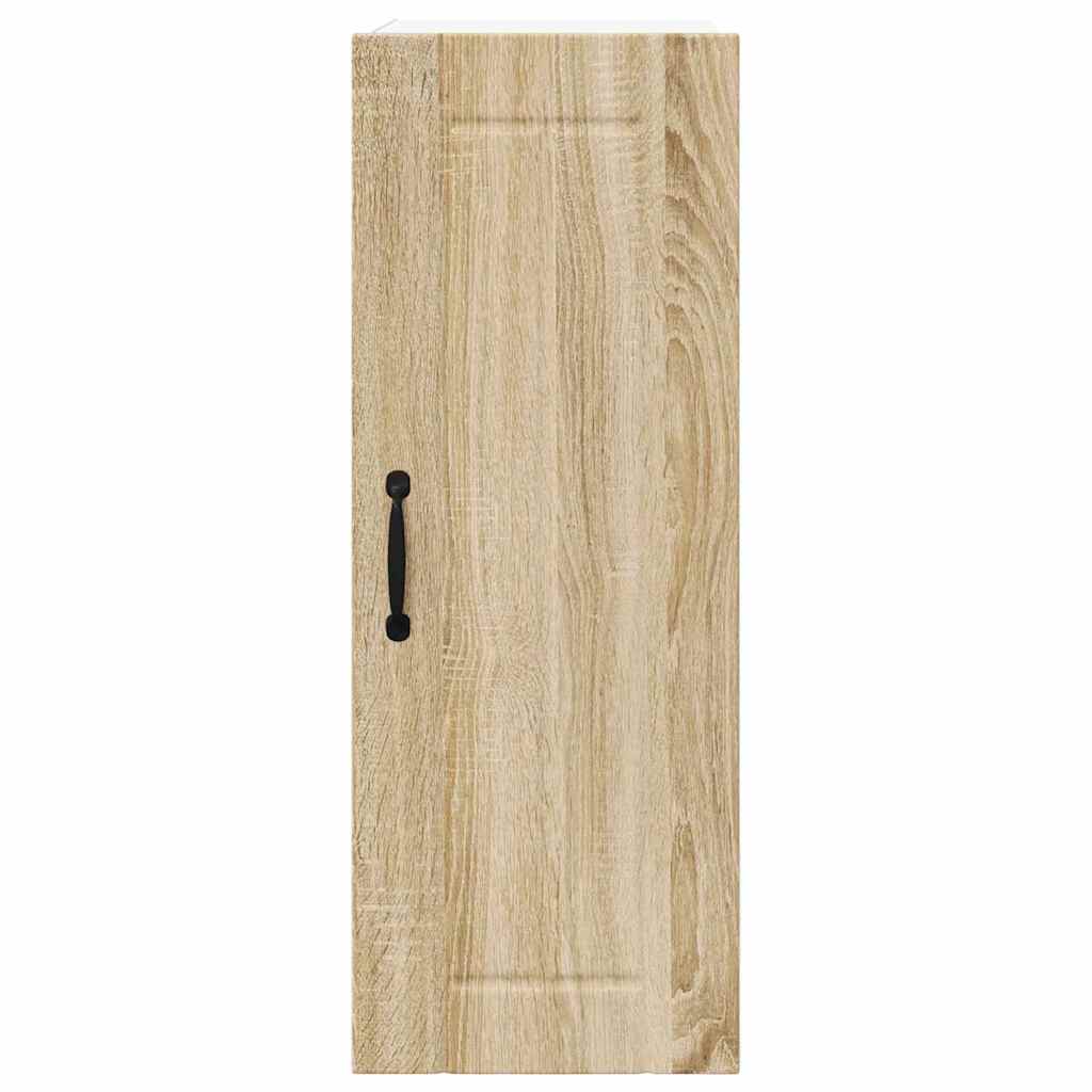 Dulap suspendat de bucatarie cu raft 2 pcs Stejar Sonoma — imaginea 8
