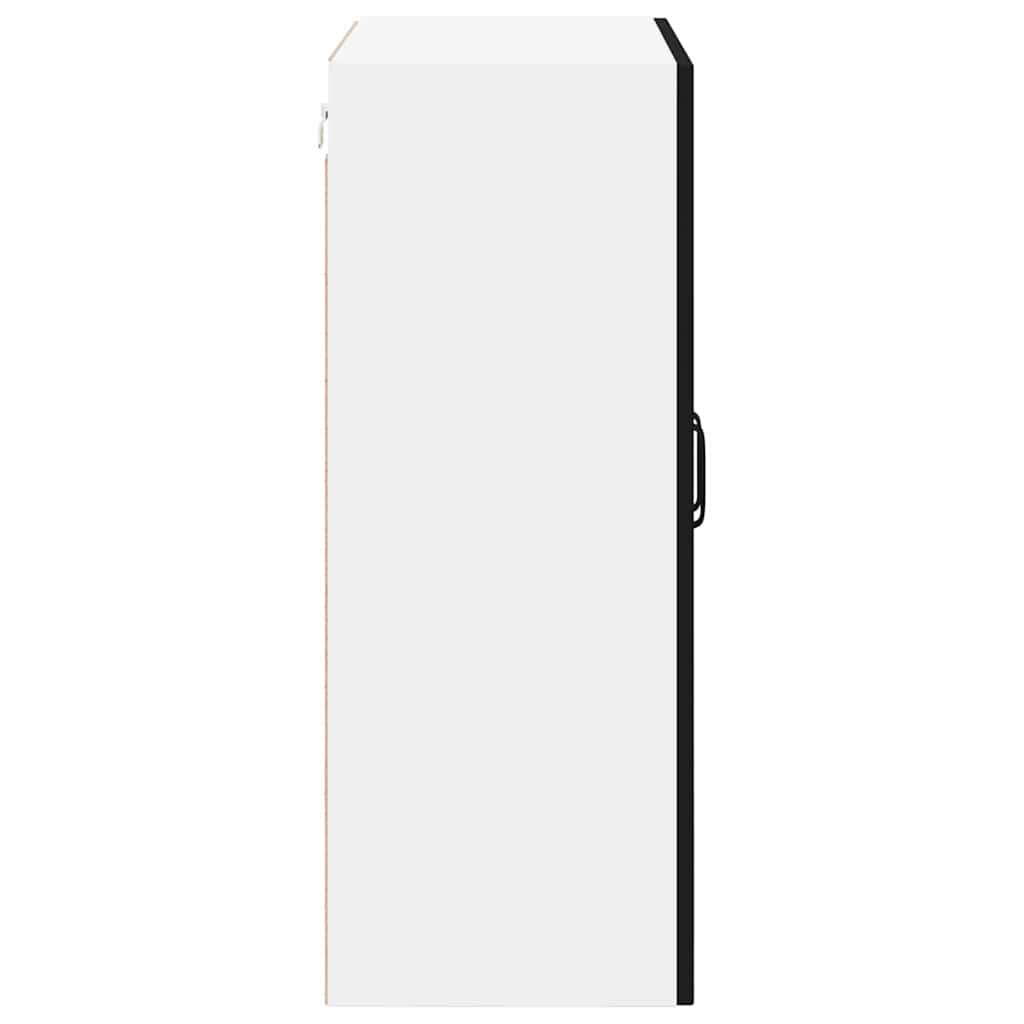 Dulap suspendat de bucatarie cu raft Negru 60 x 31 x 80 cm — imaginea 8