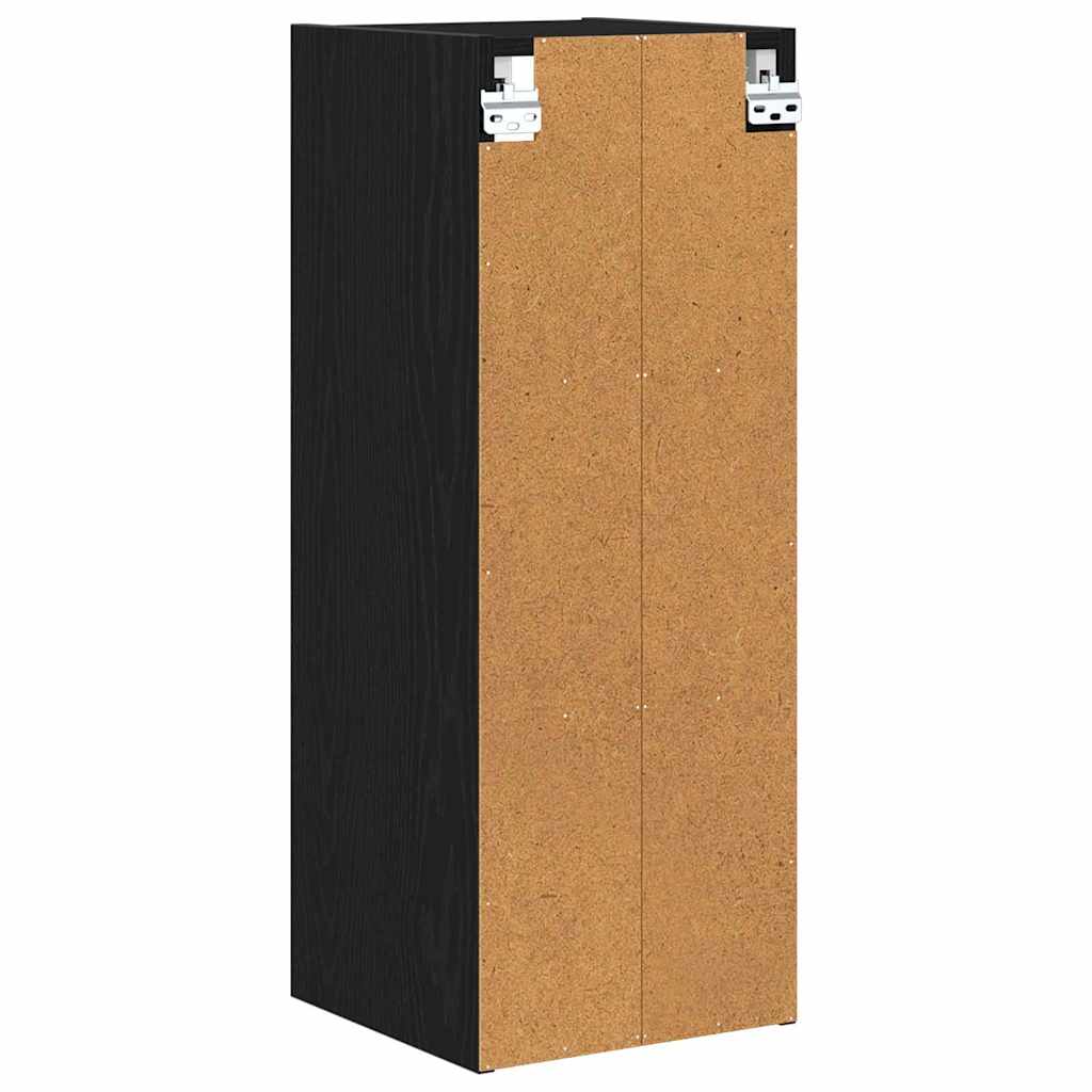 Dulap suspendat cu raft Riga Stejar Negru 30 x 29,5 x 80 cm — imaginea 8