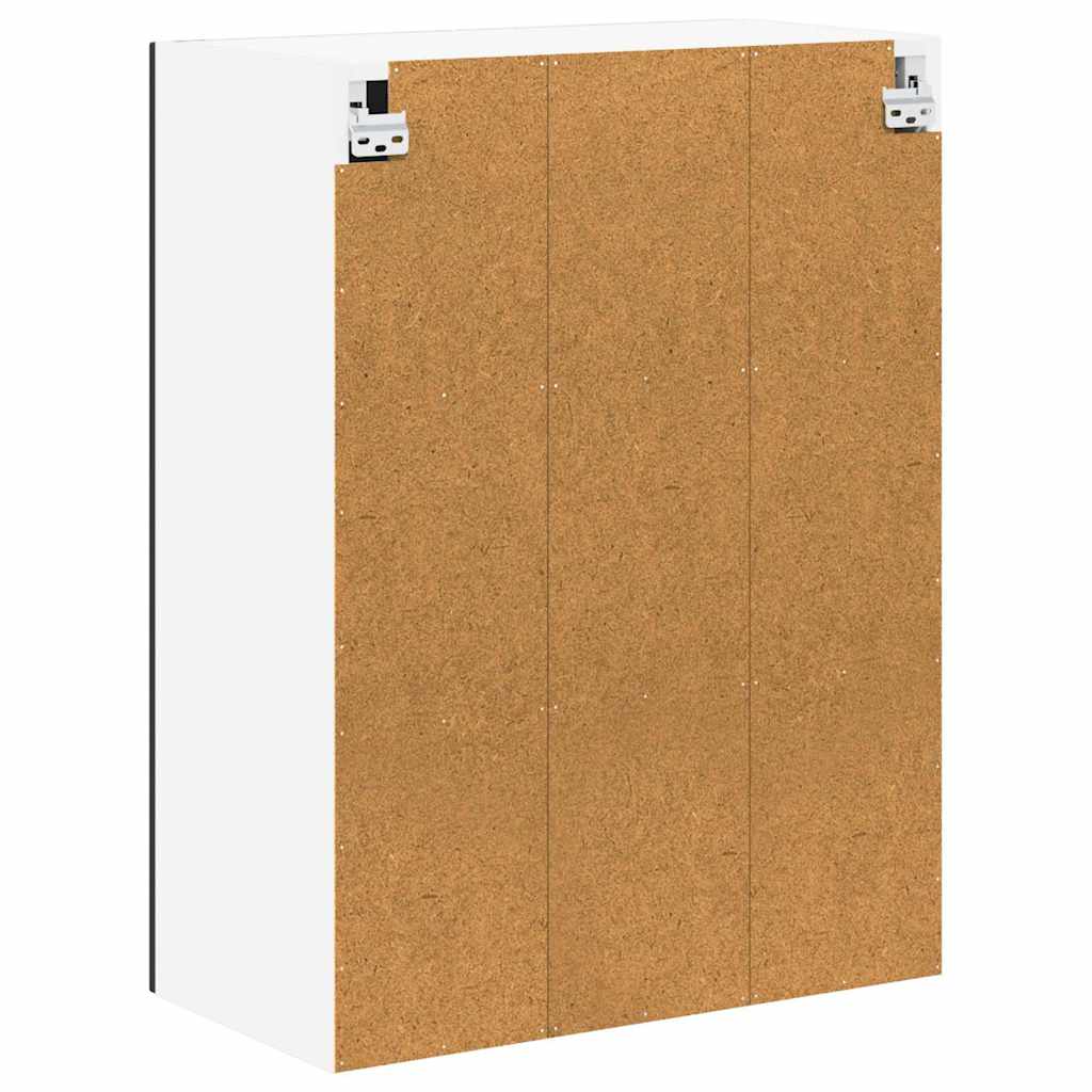Dulap suspendat de bucatarie cu raft Negru 60 x 31 x 80 cm — imaginea 9