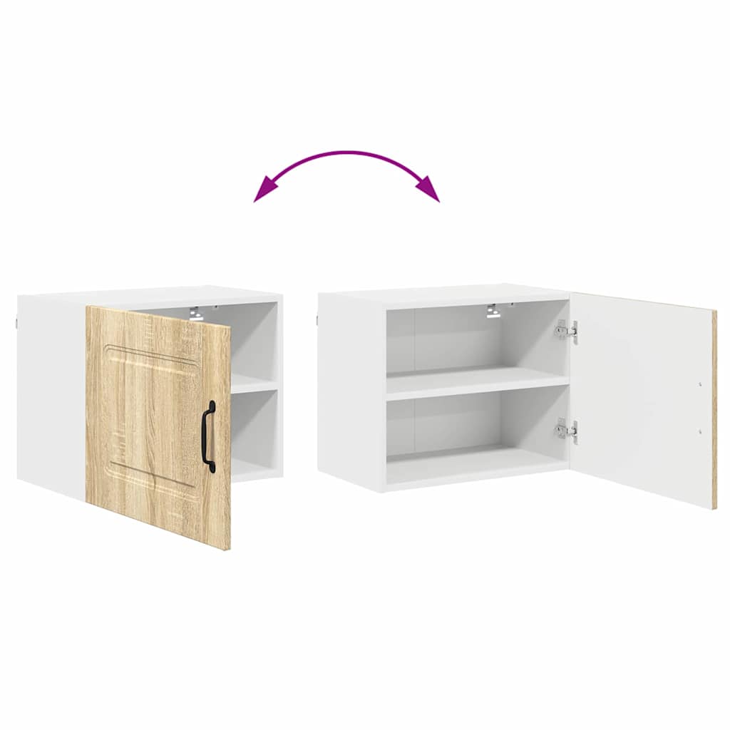Dulap suspendat de bucatarie Stejar Sonoma 50 x 31 x 40 cm — imaginea 12