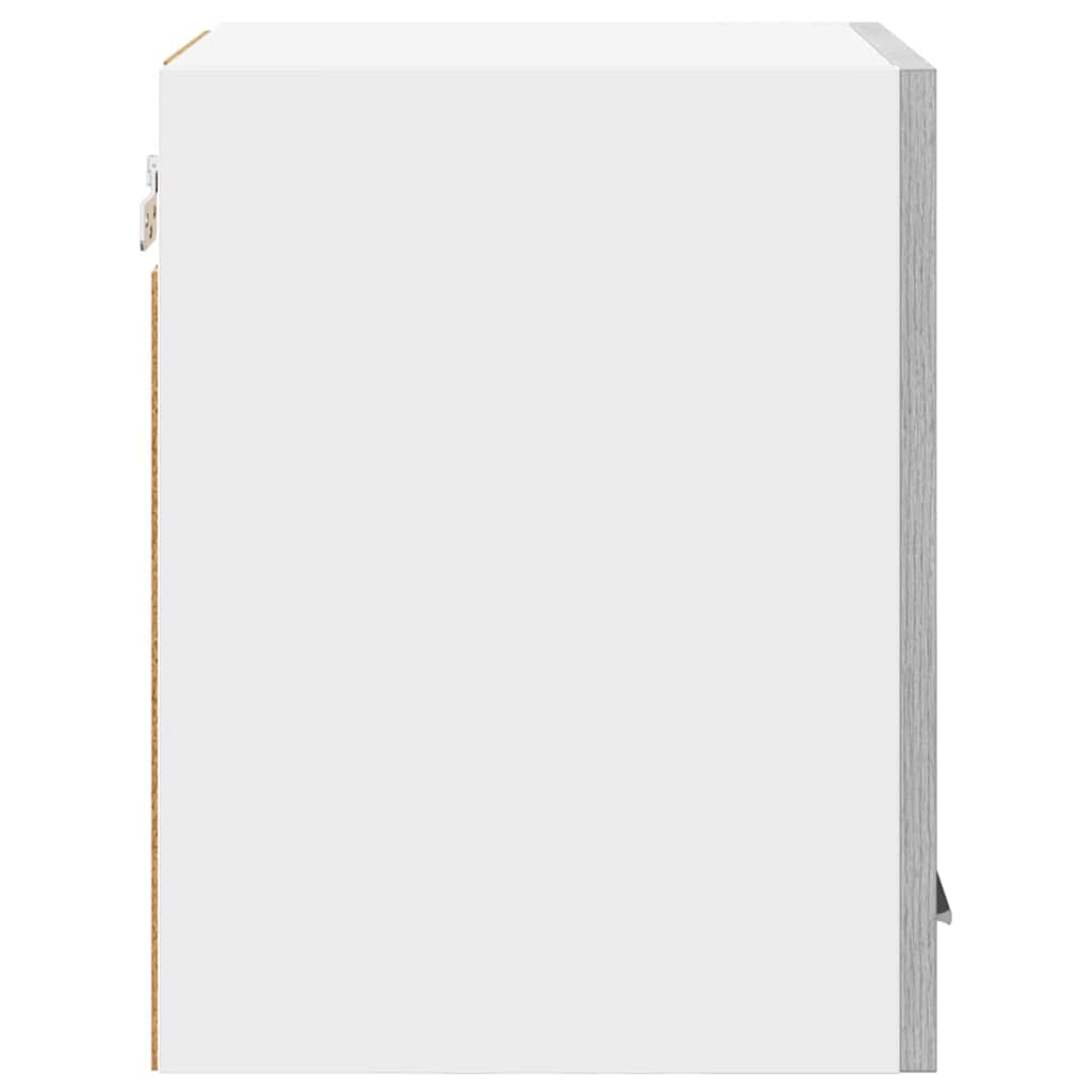 Dulap suspendat Riga 2 pcs Gri Sonoma si Alb 30 x 31 x 40 cm — imaginea 8