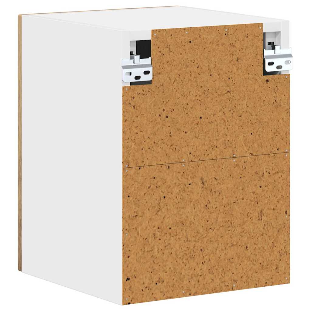 Dulap suspendat de bucatarie cu raft 2 pcs Stejar Artizanal — imaginea 10