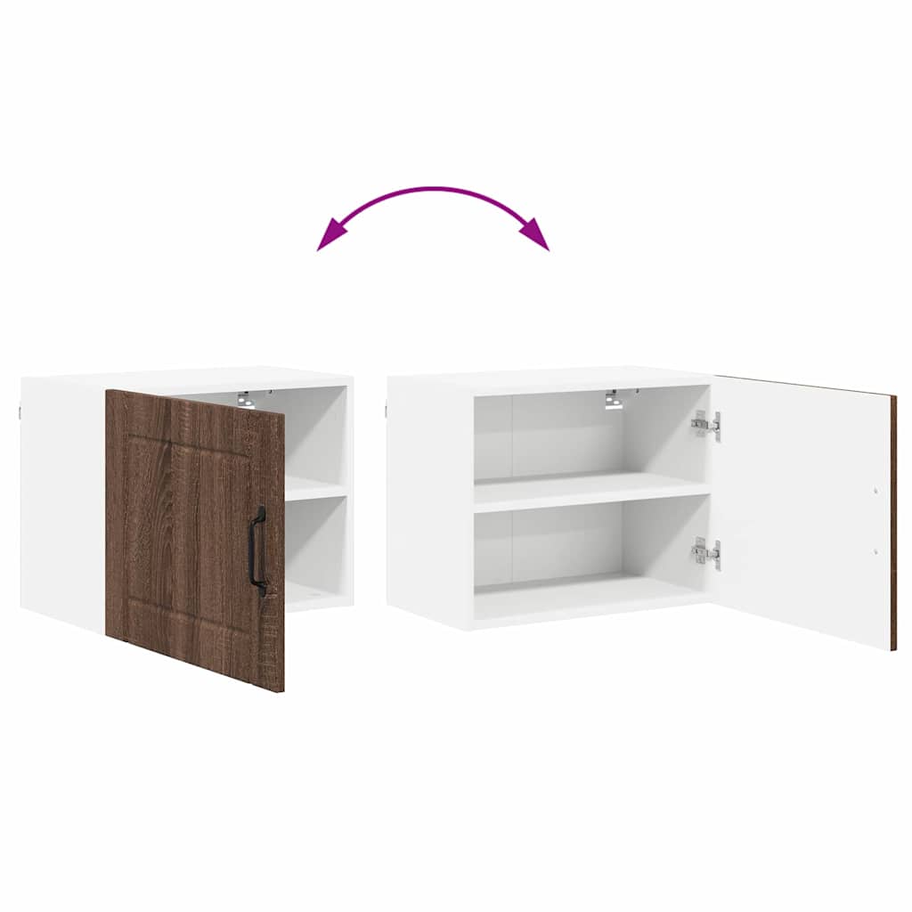 Dulap suspendat de bucatarie Stejar inchis 50 x 31 x 40 cm — imaginea 12