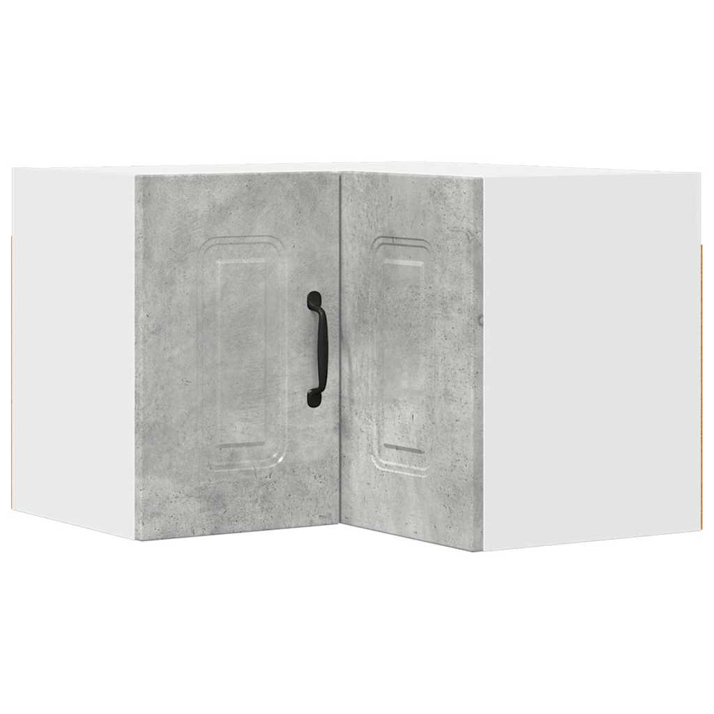 Dulap suspendat de bucatarie Gri din beton 57 x 57 x 40 cm