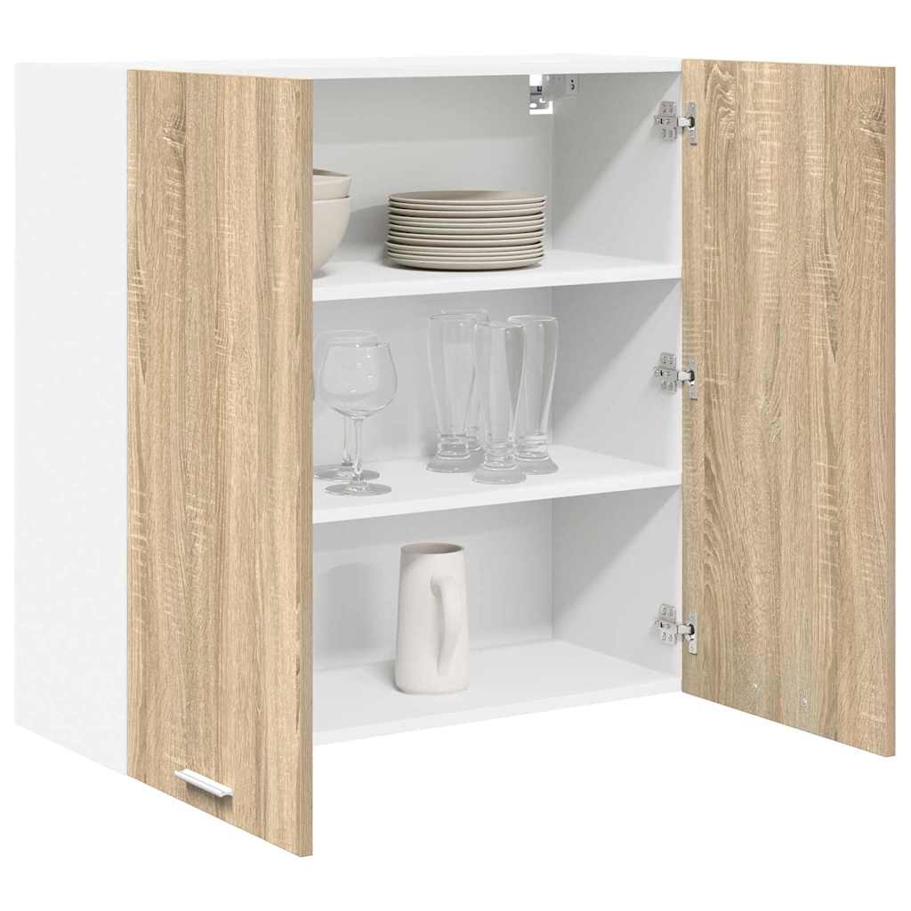 Dulap suspendat cu raft Riga Stejar Sonoma 80 x 31 x 80 cm — imaginea 4