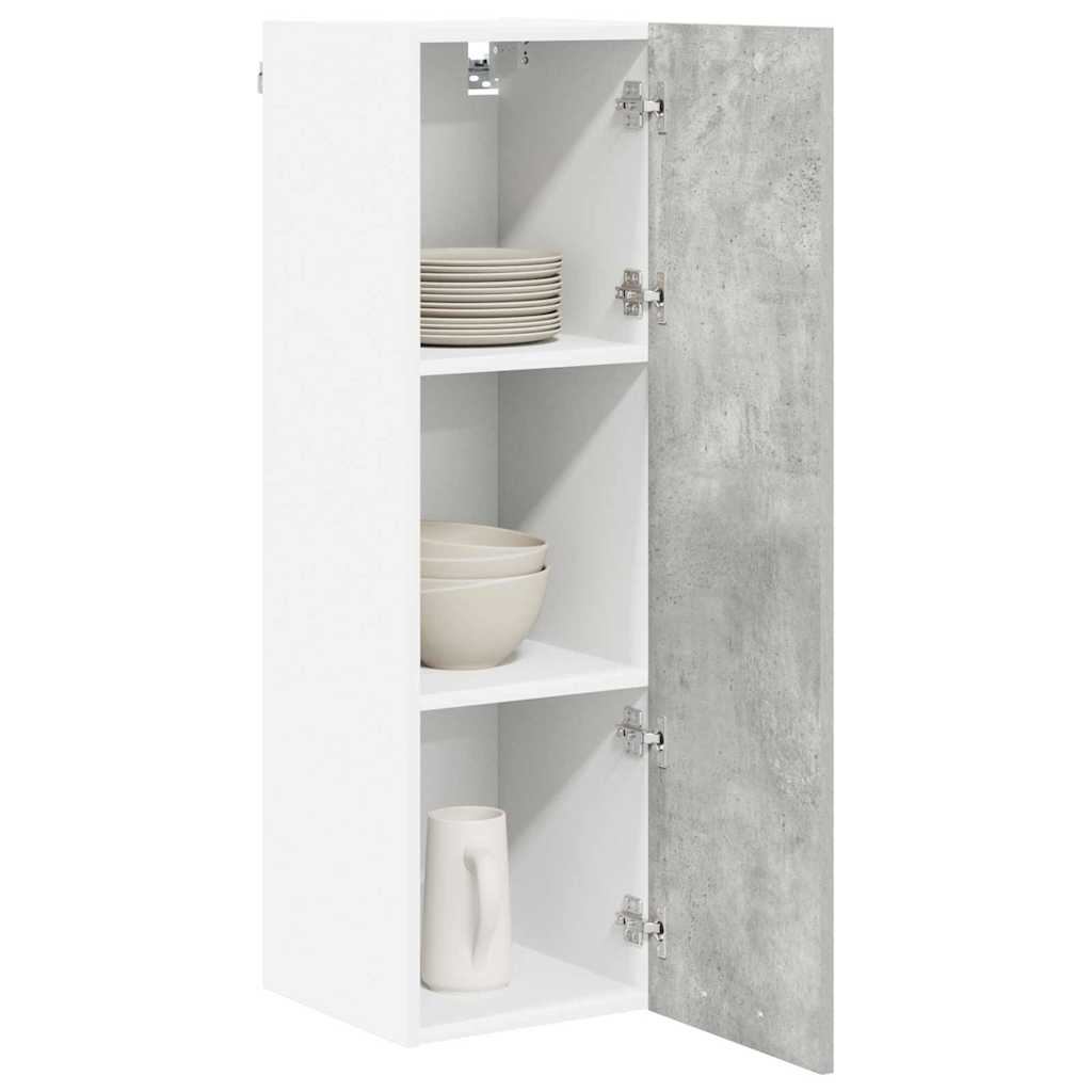Dulap suspendat cu raft Riga Gri din beton 30 x 31 x 100 cm — imaginea 4