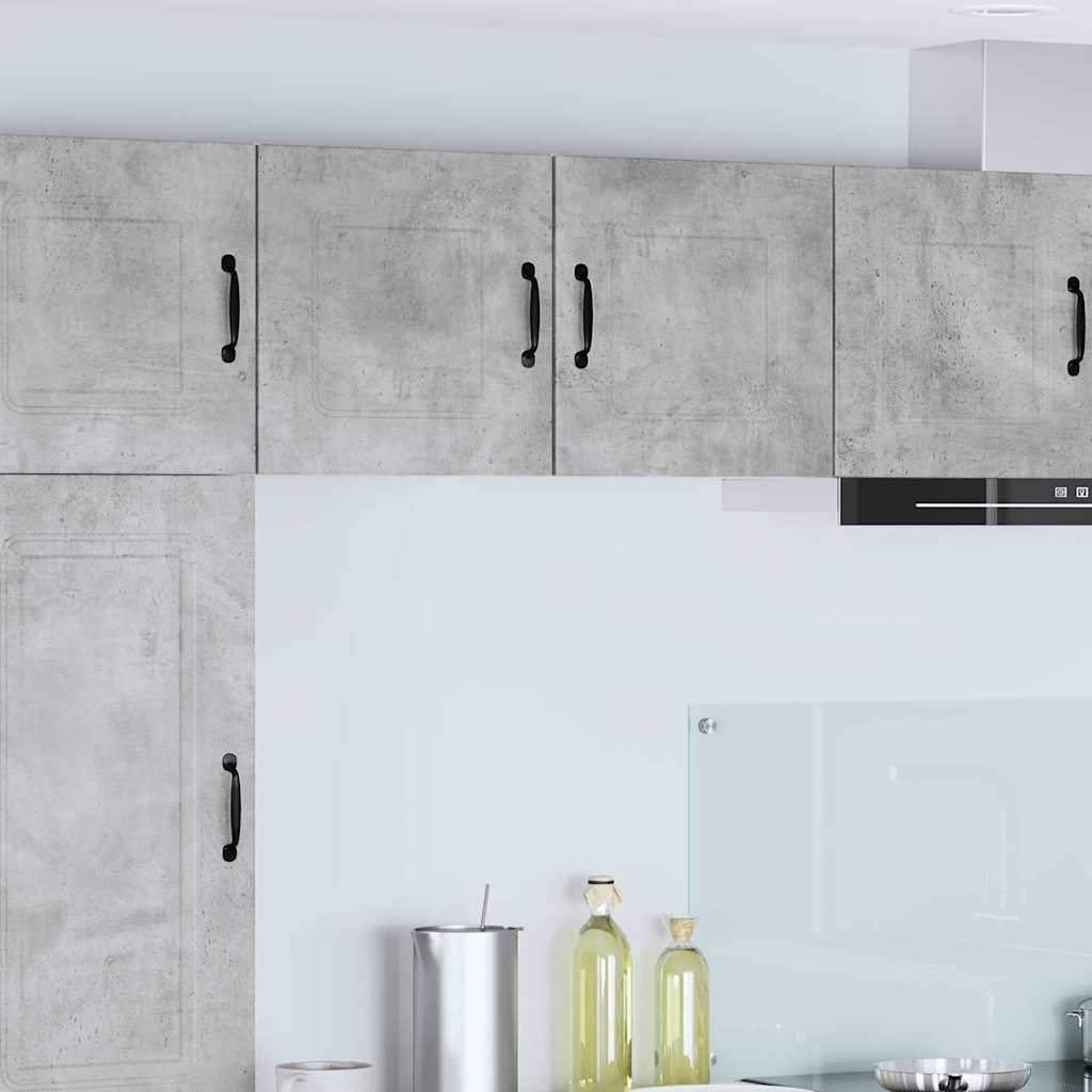Dulap suspendat de bucatarie Gri din beton 40 x 31 x 40 cm — imaginea 2