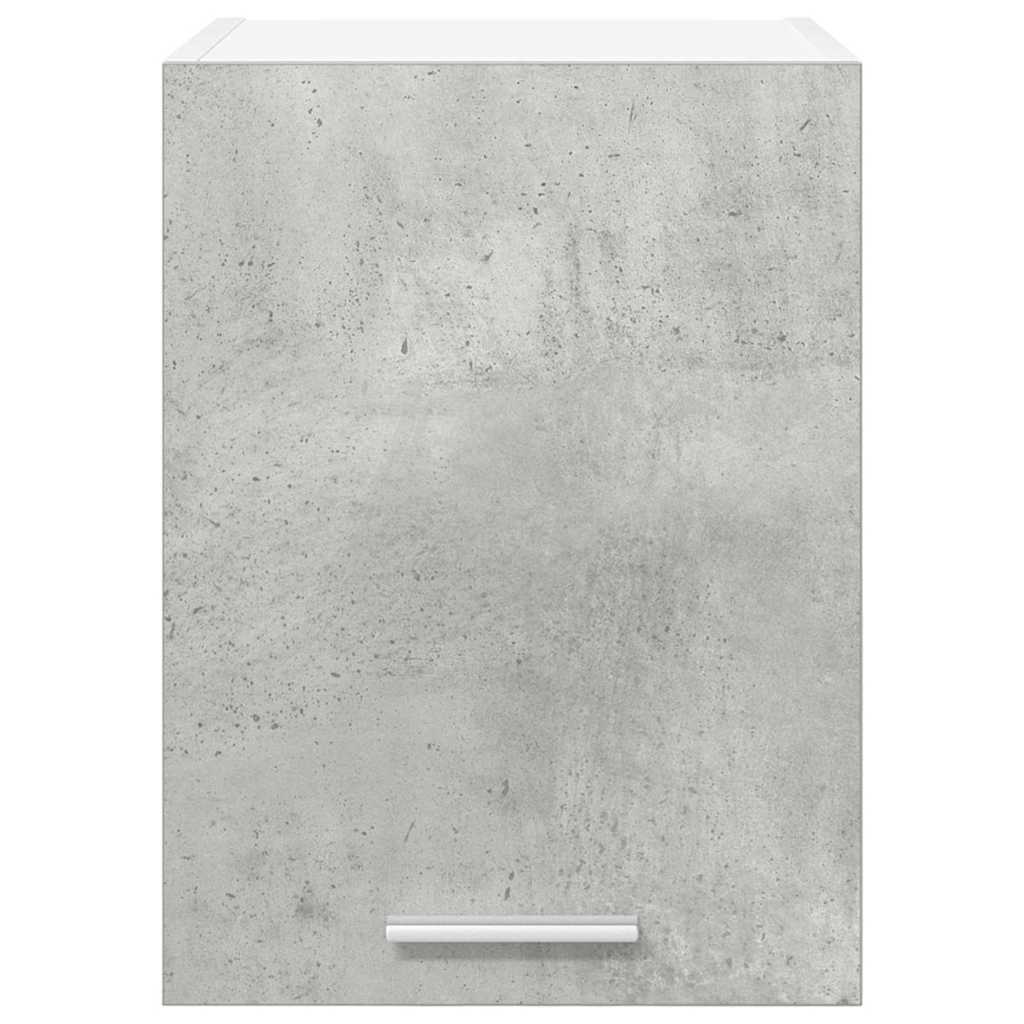 Dulap suspendat Riga 2 pcs Gri beton si Alb 30 x 31 x 40 cm — imaginea 7