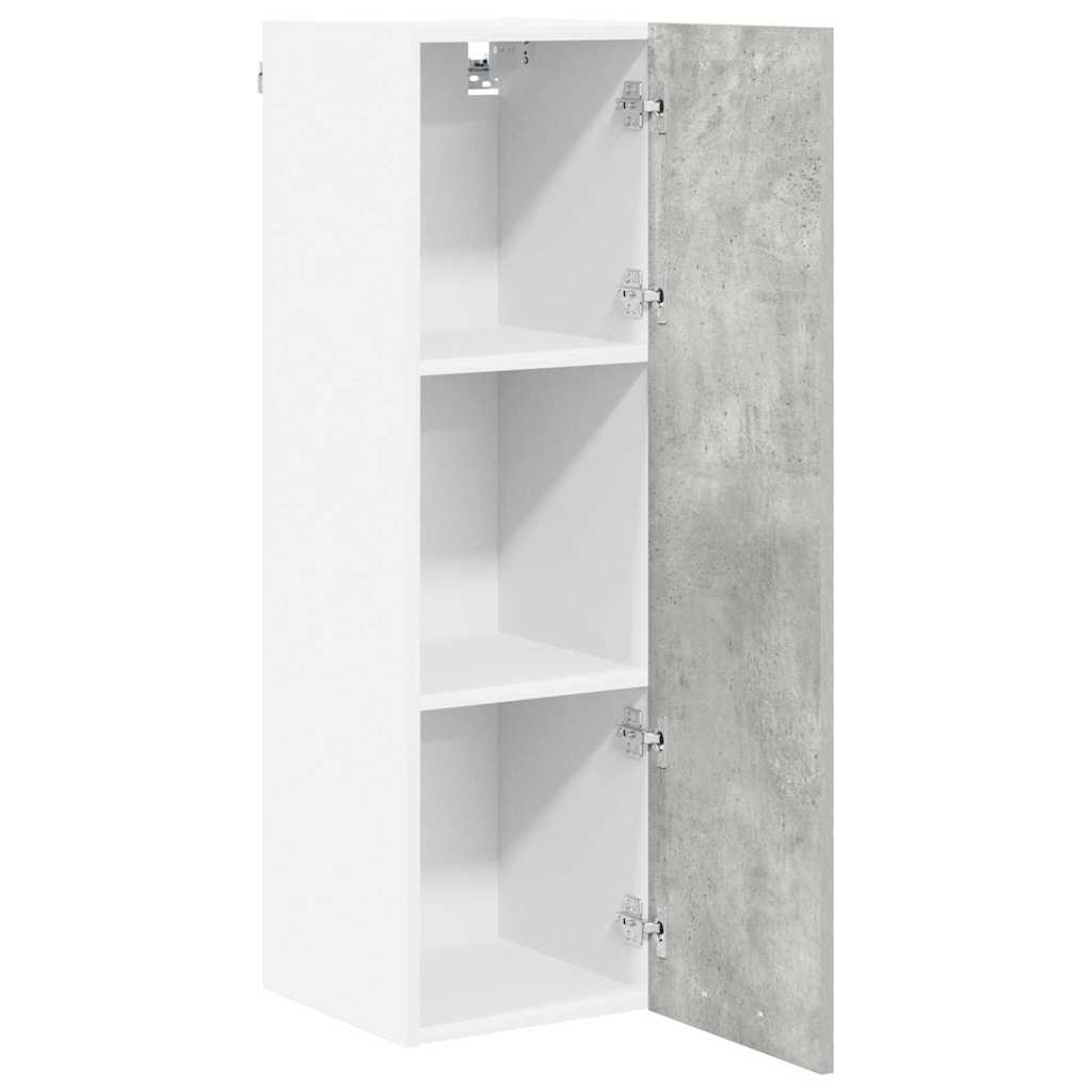 Dulap suspendat cu raft Riga Gri din beton 30 x 31 x 100 cm — imaginea 6