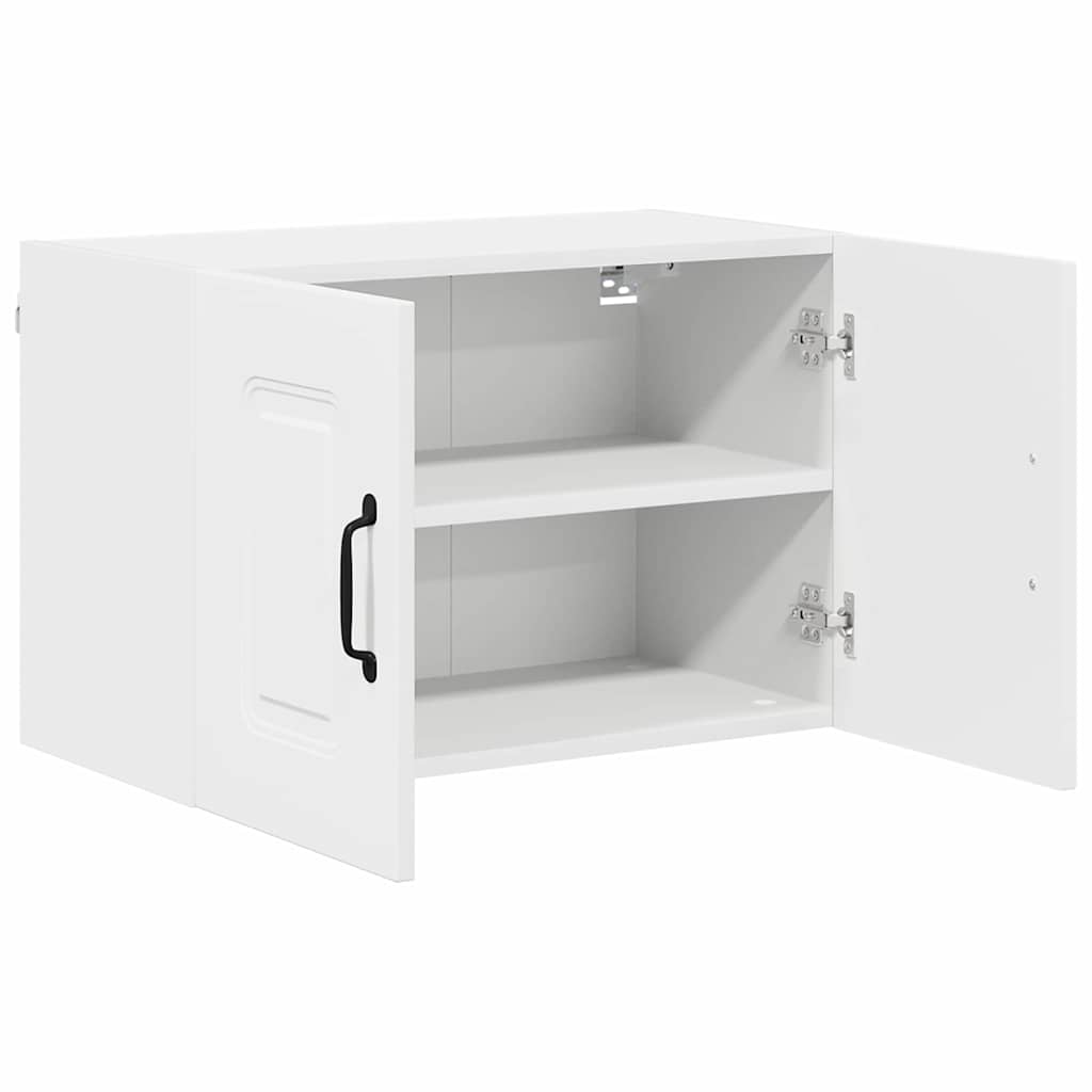 Dulap suspendat de bucatarie cu raft Alb lucios 60 x 31 x 40 cm — imaginea 6