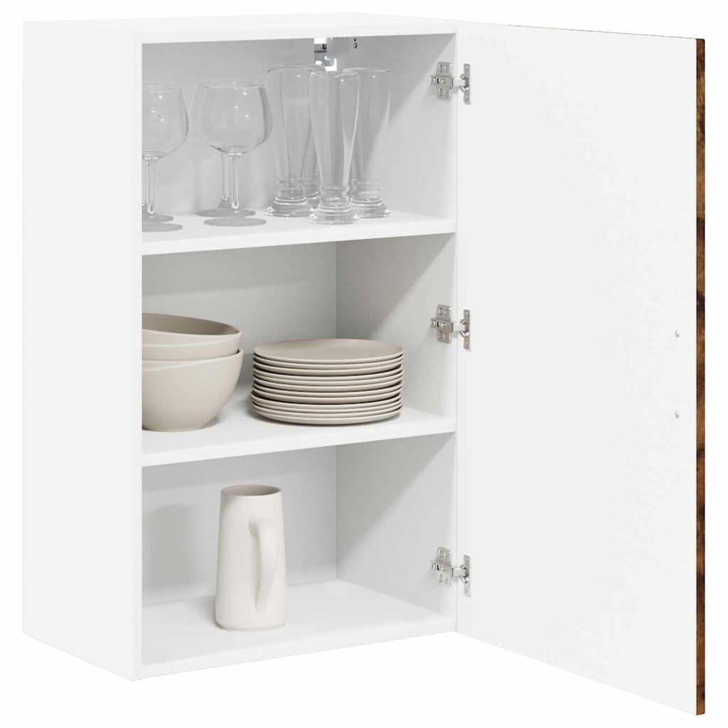 Dulap suspendat de bucatarie Stejar fumuriu 50 x 31 x 80 cm — imaginea 4