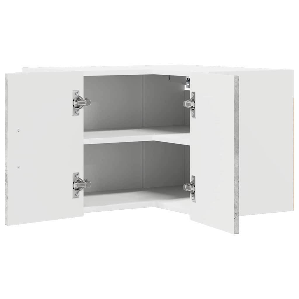 Dulap suspendat de bucatarie Gri din beton 57 x 57 x 40 cm — imaginea 6
