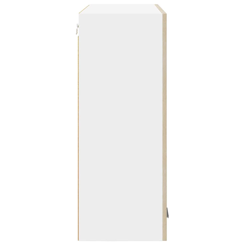 Dulap suspendat cu raft Riga Stejar Sonoma 80 x 31 x 80 cm — imaginea 8
