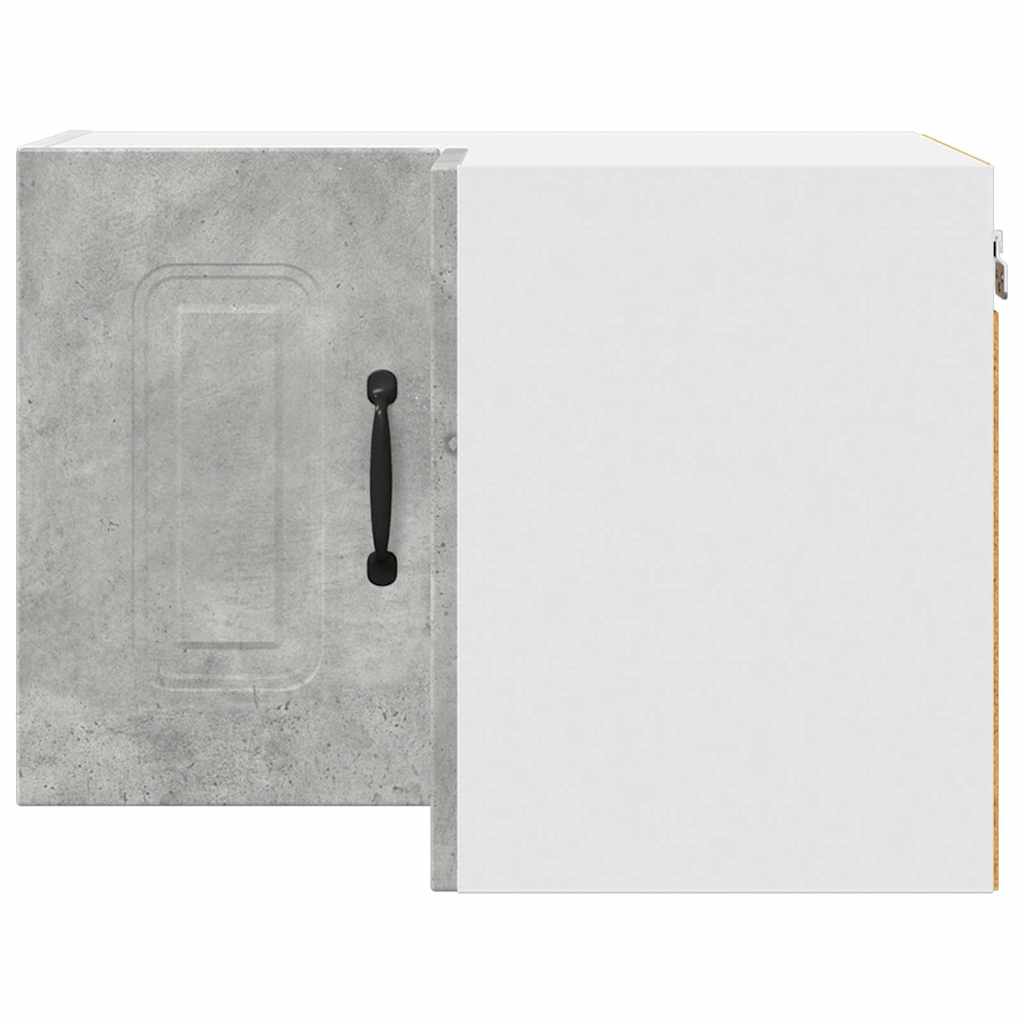 Dulap suspendat de bucatarie Gri din beton 57 x 57 x 40 cm — imaginea 7