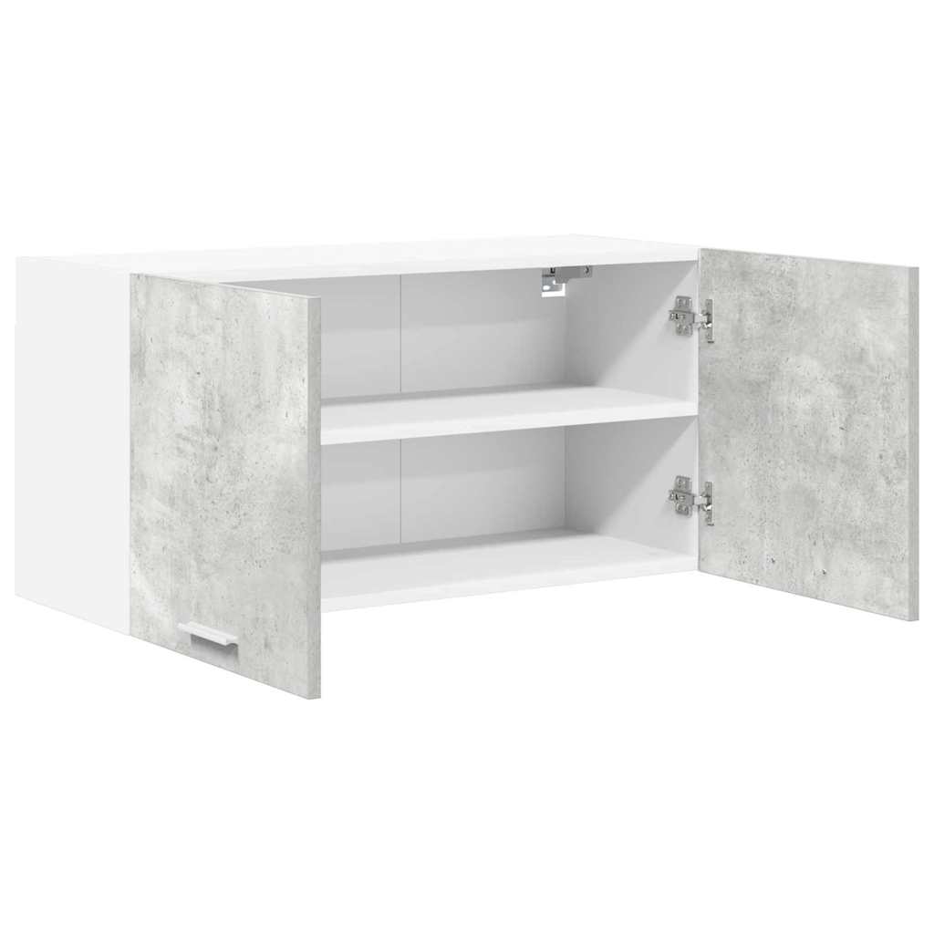 Dulap suspendat cu raft Riga Gri din beton 80 x 31 x 40 cm — imaginea 6