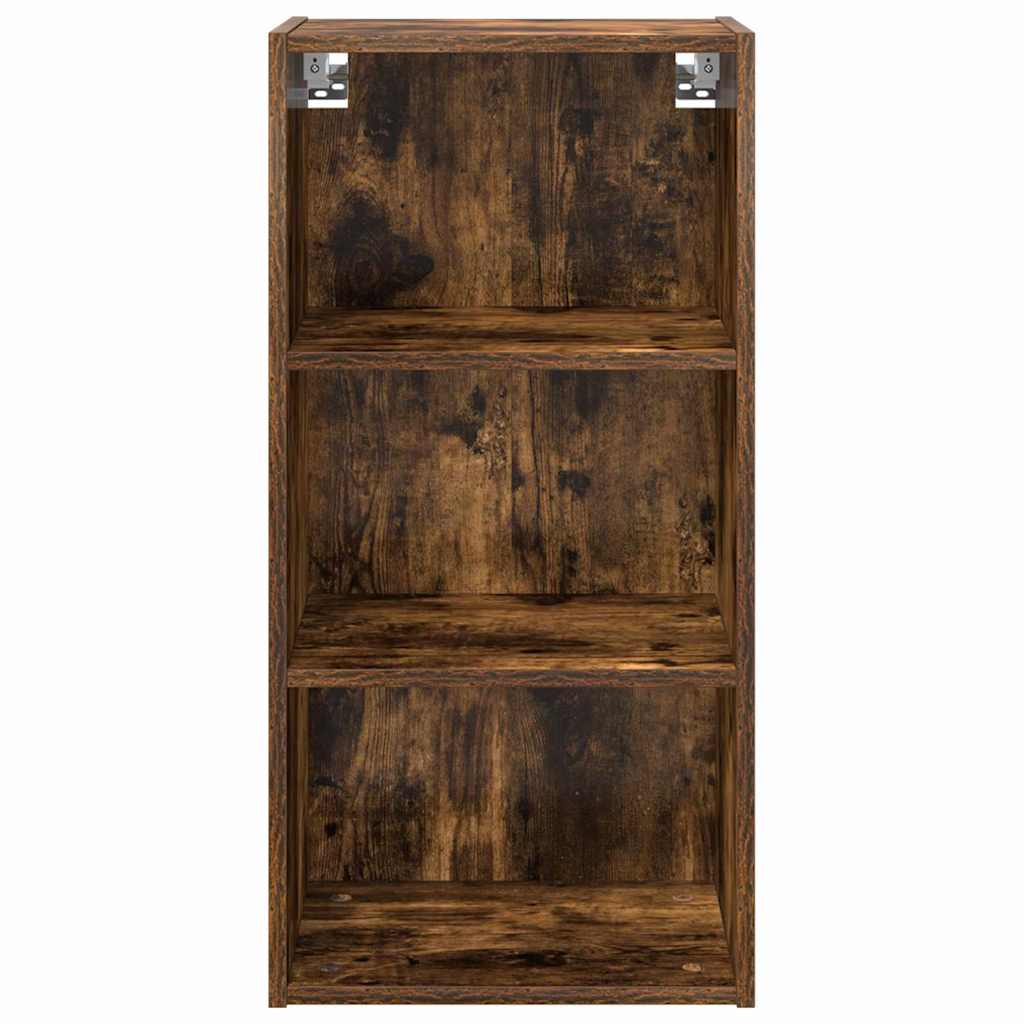 Dulap suspendat cu raft Riga Stejar fumuriu 40 x 29,5 x 80 cm — imaginea 6