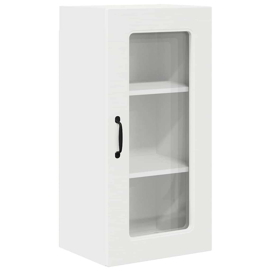 Dulap suspendat de bucatarie Alb 40 x 31 x 80 cm Lemn compozit