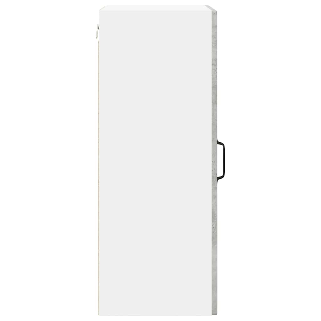 Dulap suspendat de bucatarie Gri din beton 40 x 31 x 80 cm — imaginea 8