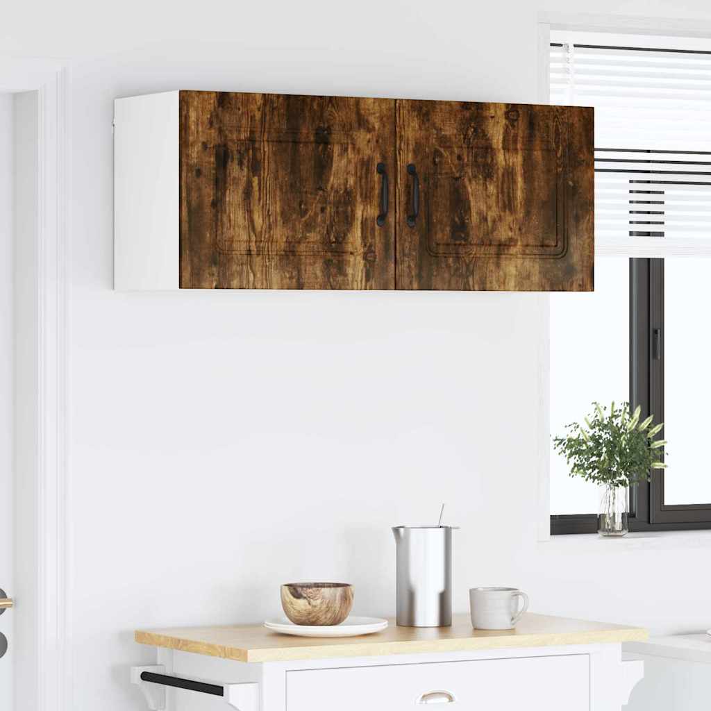 Dulap suspendat de bucatarie Stejar fumuriu 50 x 31 x 40 cm — imaginea 5