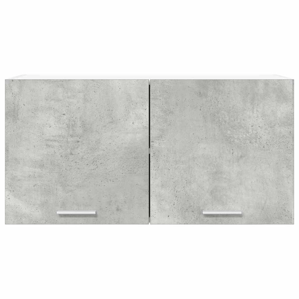 Dulap suspendat cu raft Riga Gri din beton 80 x 31 x 40 cm — imaginea 7
