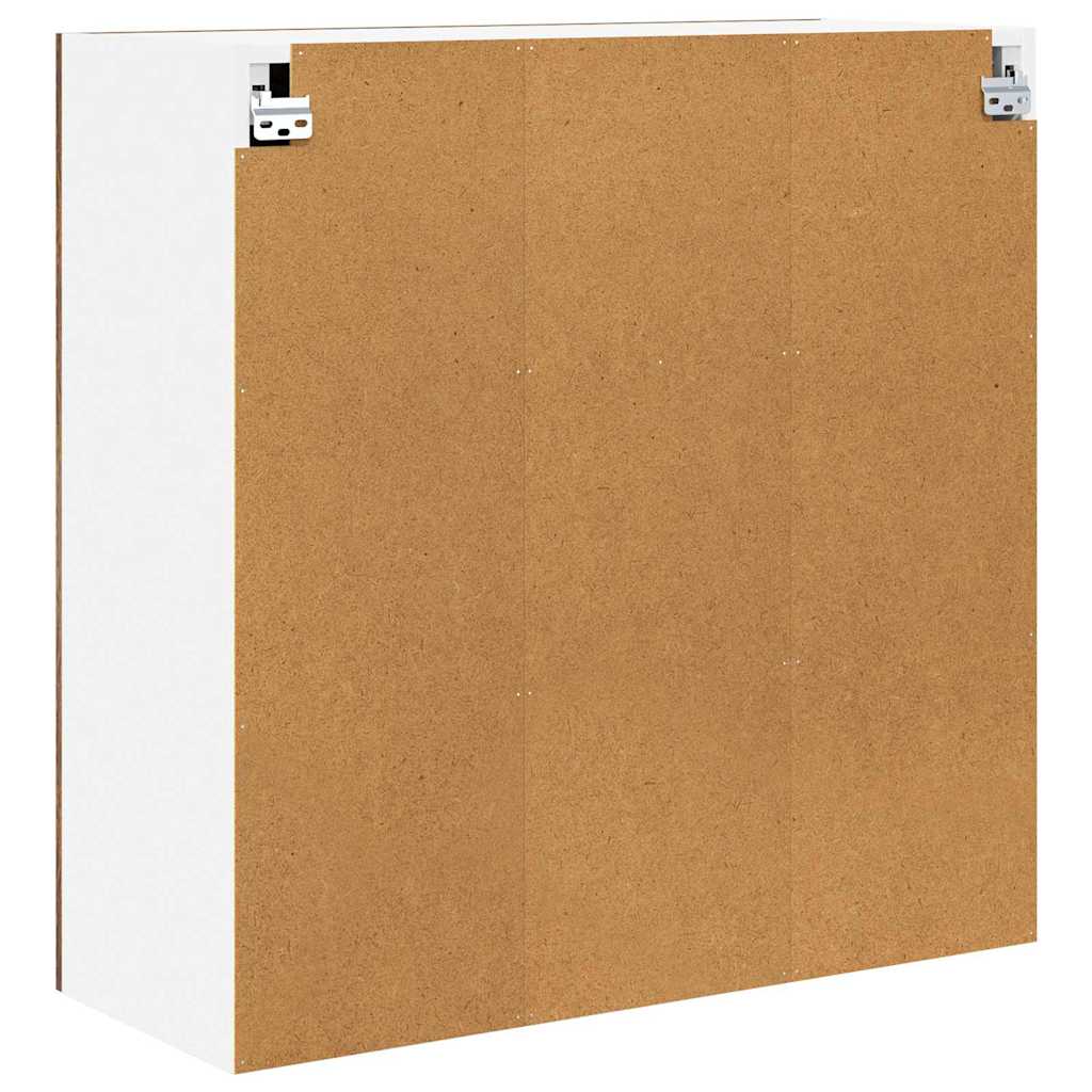 Dulap suspendat cu raft Riga Stejar fumuriu 80 x 31 x 80 cm — imaginea 9